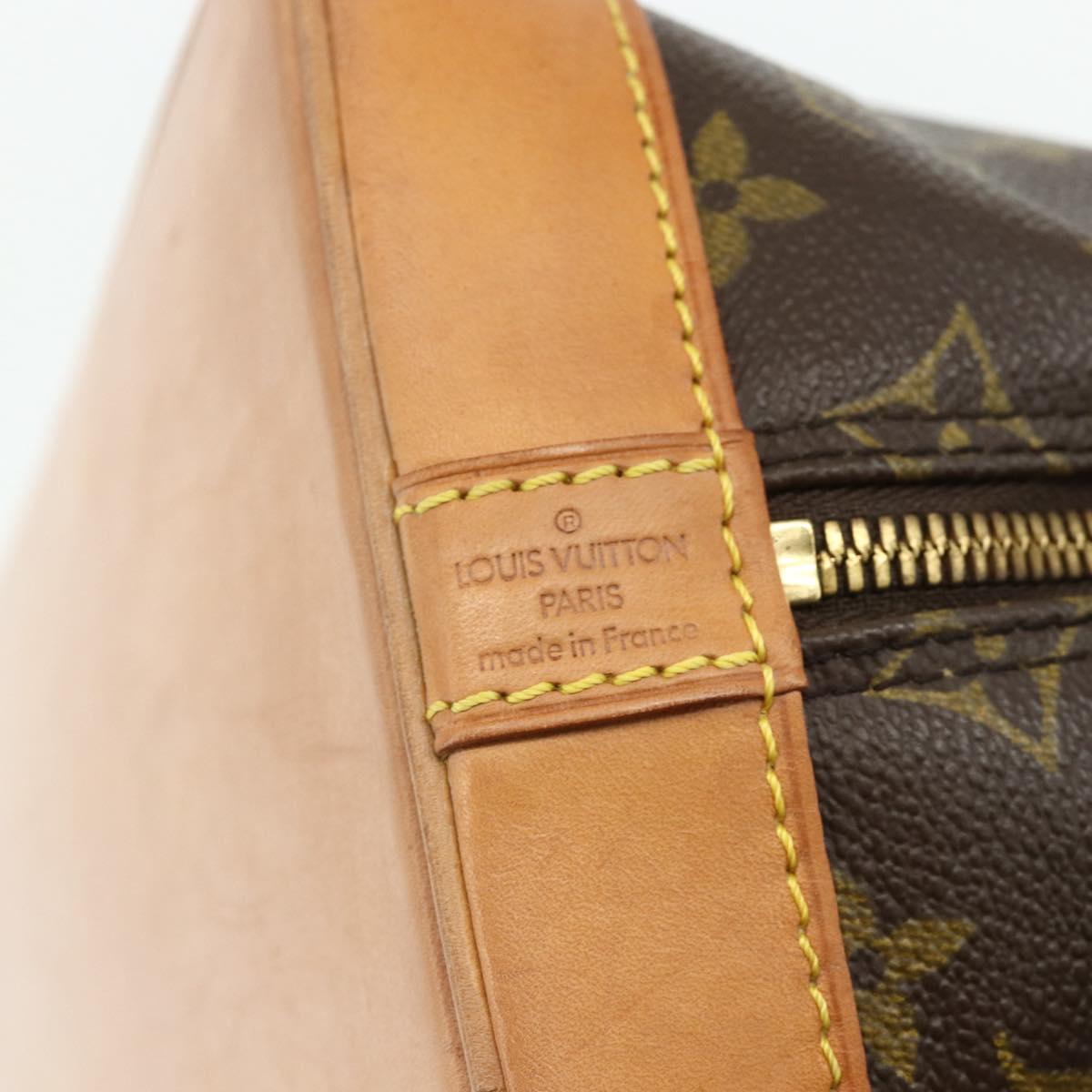 LOUIS VUITTON Monogram Alma Hand Bag M51130 LV Auth 175911A
