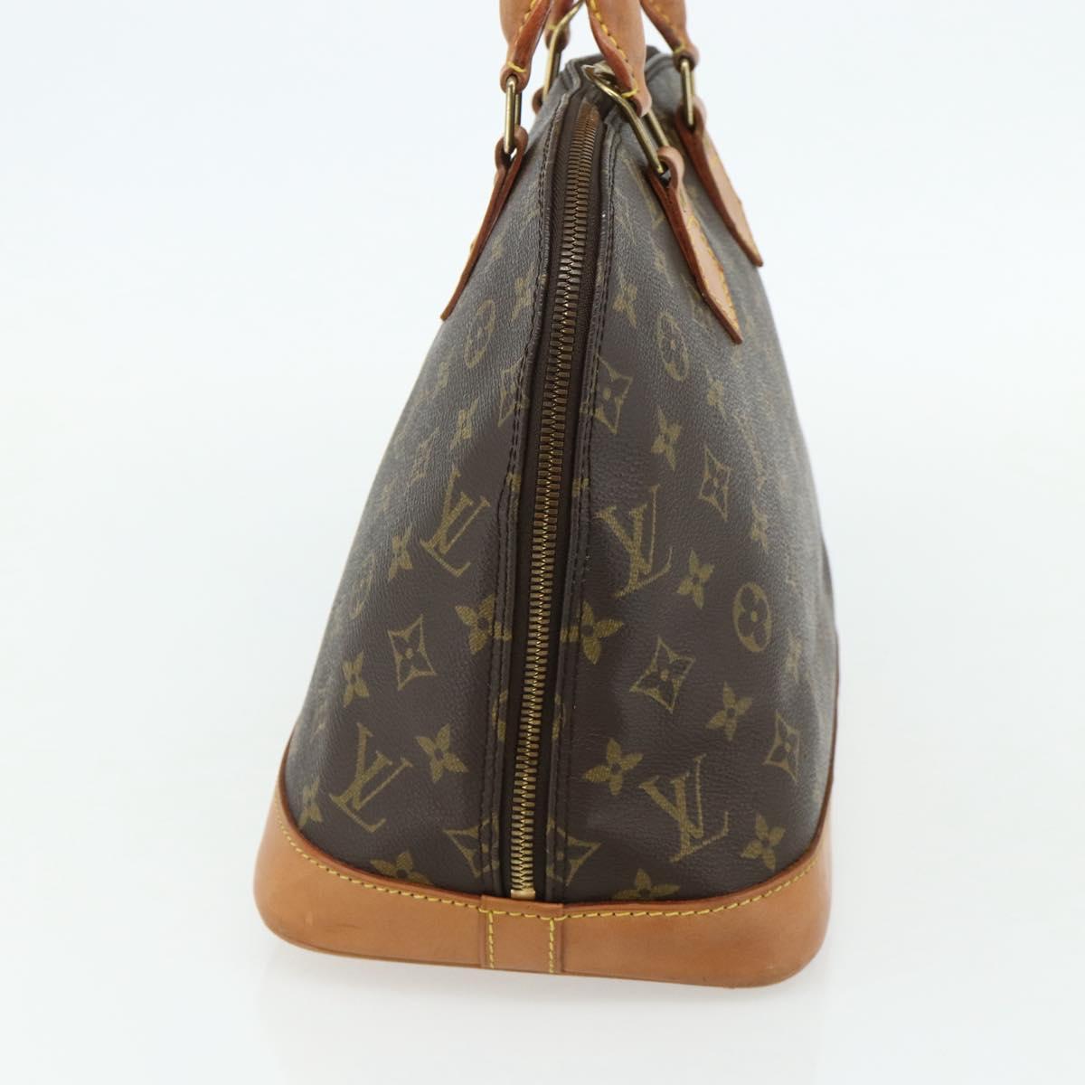 LOUIS VUITTON Monogram Alma Hand Bag M51130 LV Auth 175911A