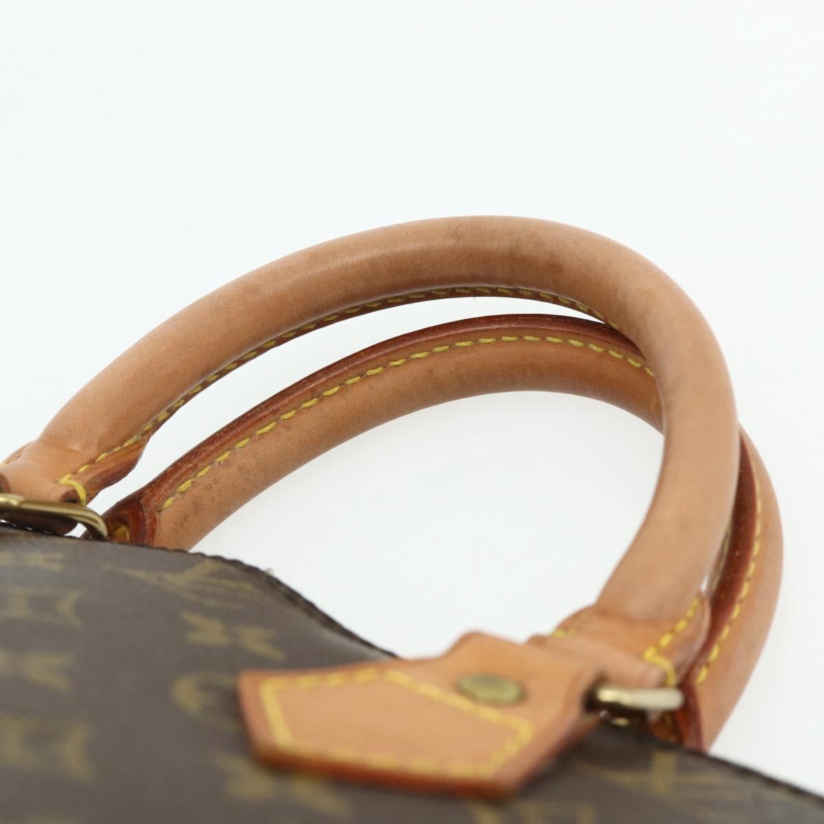 LOUIS VUITTON Monogram Alma Hand Bag M51130 LV Auth 175911A
