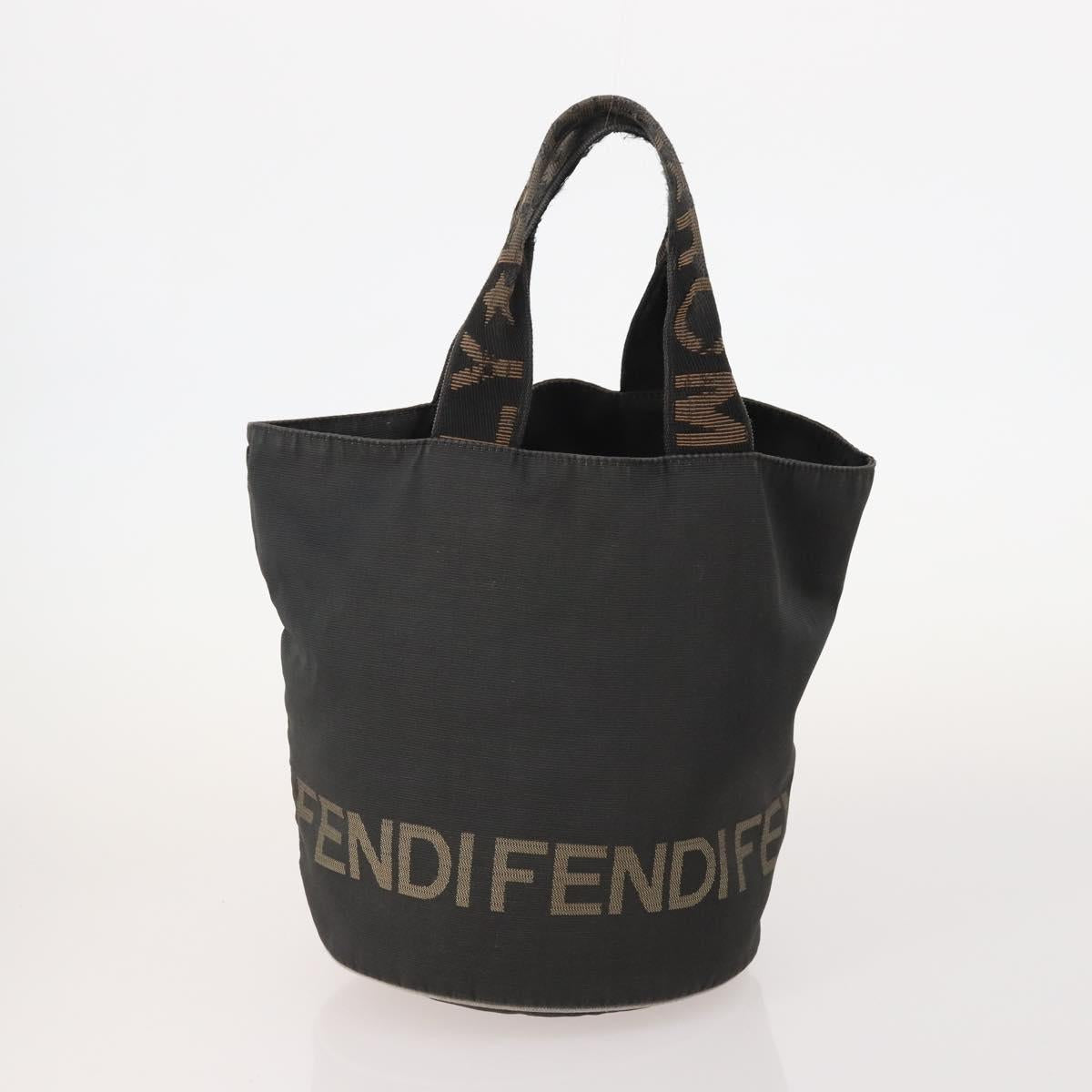 Chloe Fendi Etro Shoulder Bag PVC nylon 3 Set Black Brown Auth 175940