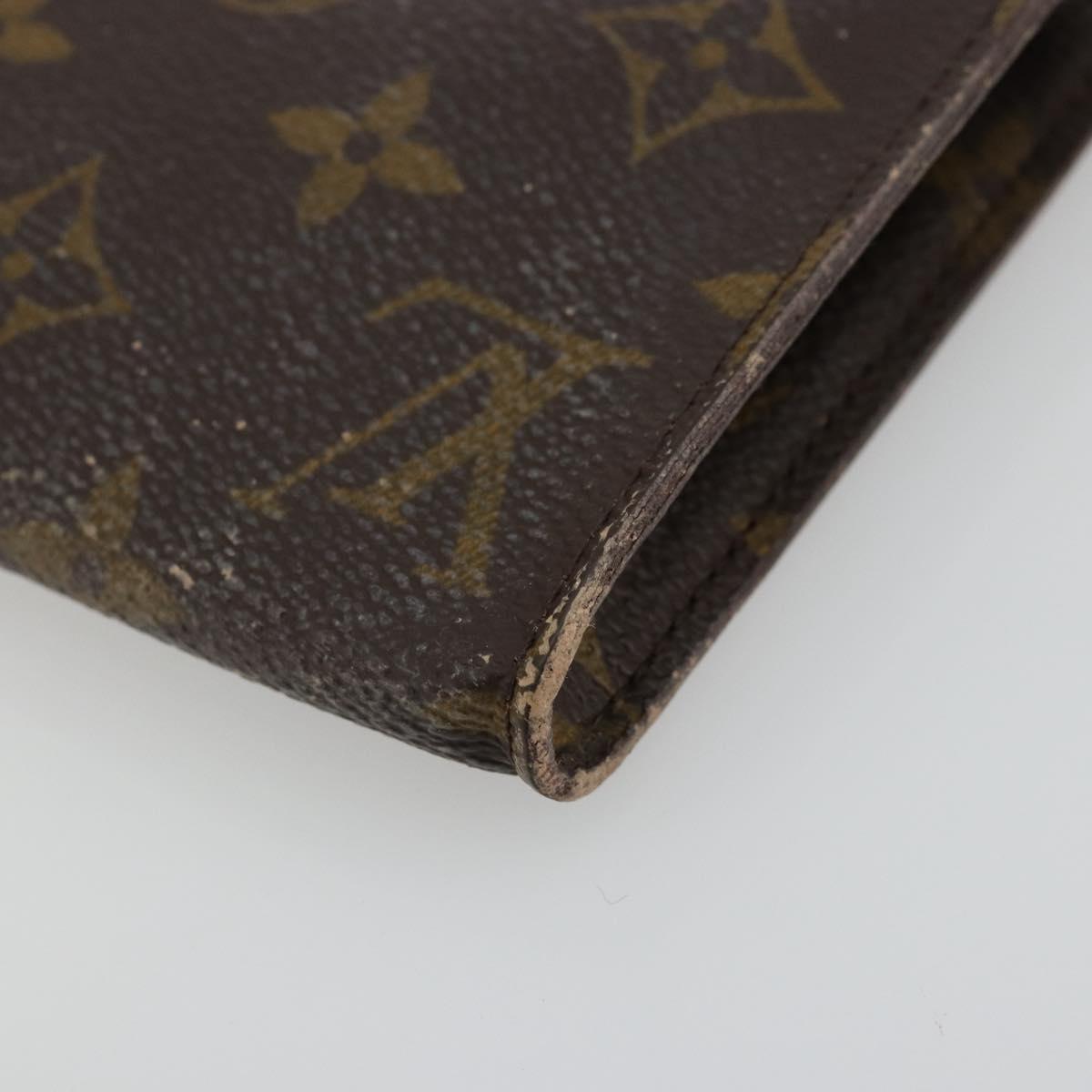LOUIS VUITTON Monogram Bucket GM Accessory Pouch LV Auth 175953