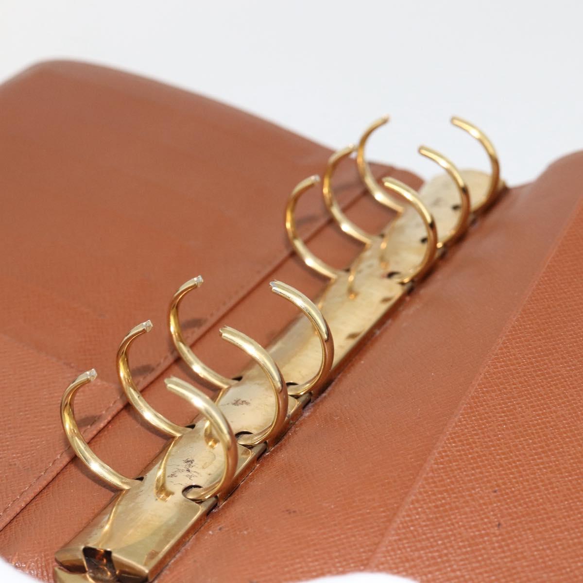 LOUIS VUITTON Monogram Agenda MM Day Planner Cover R20105 LV Auth 175981