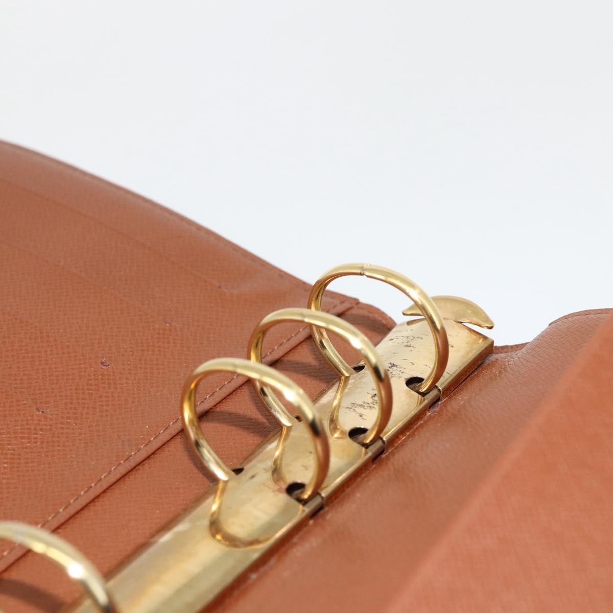 LOUIS VUITTON Monogram Agenda MM Day Planner Cover R20105 LV Auth 175981