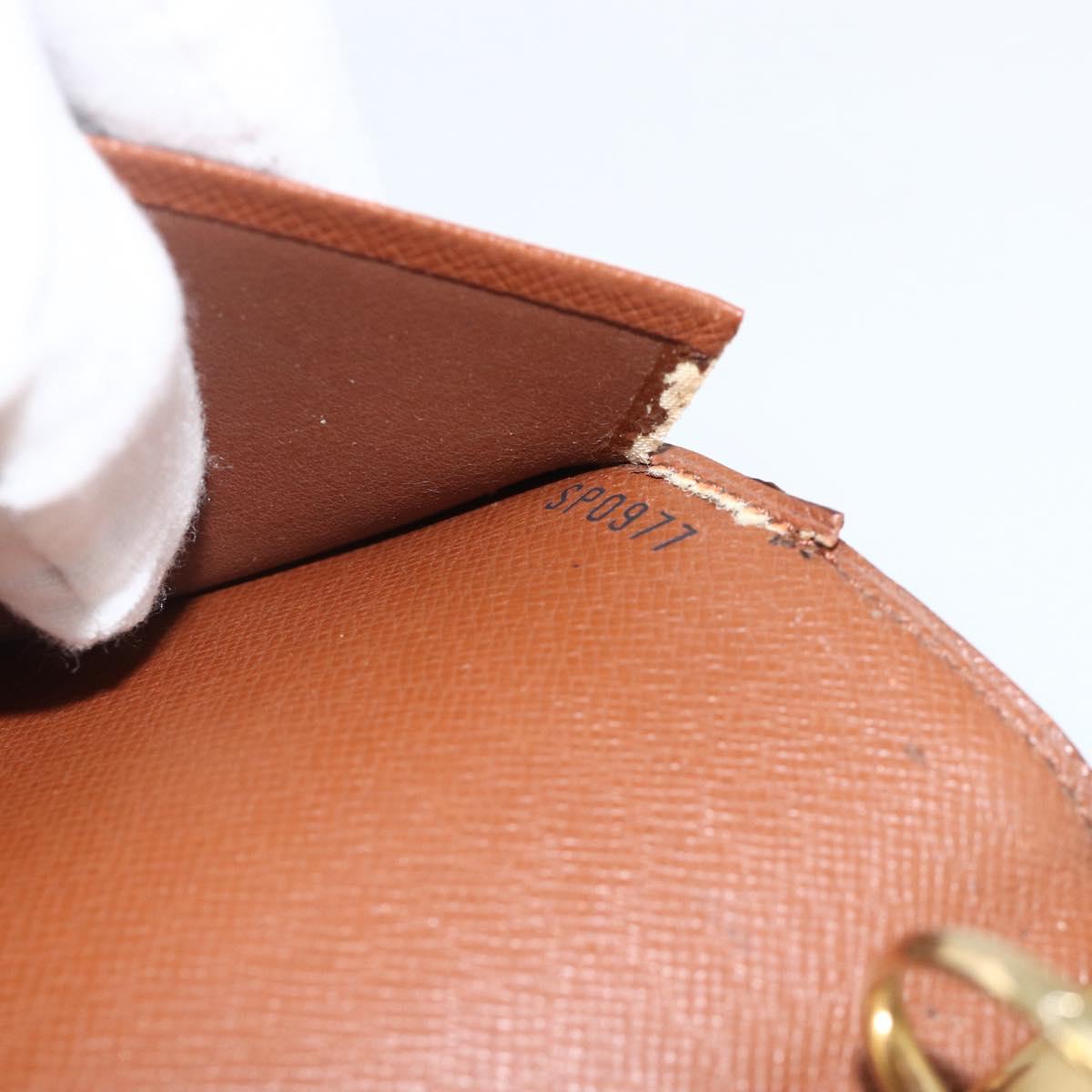 LOUIS VUITTON Monogram Agenda MM Day Planner Cover R20105 LV Auth 175981