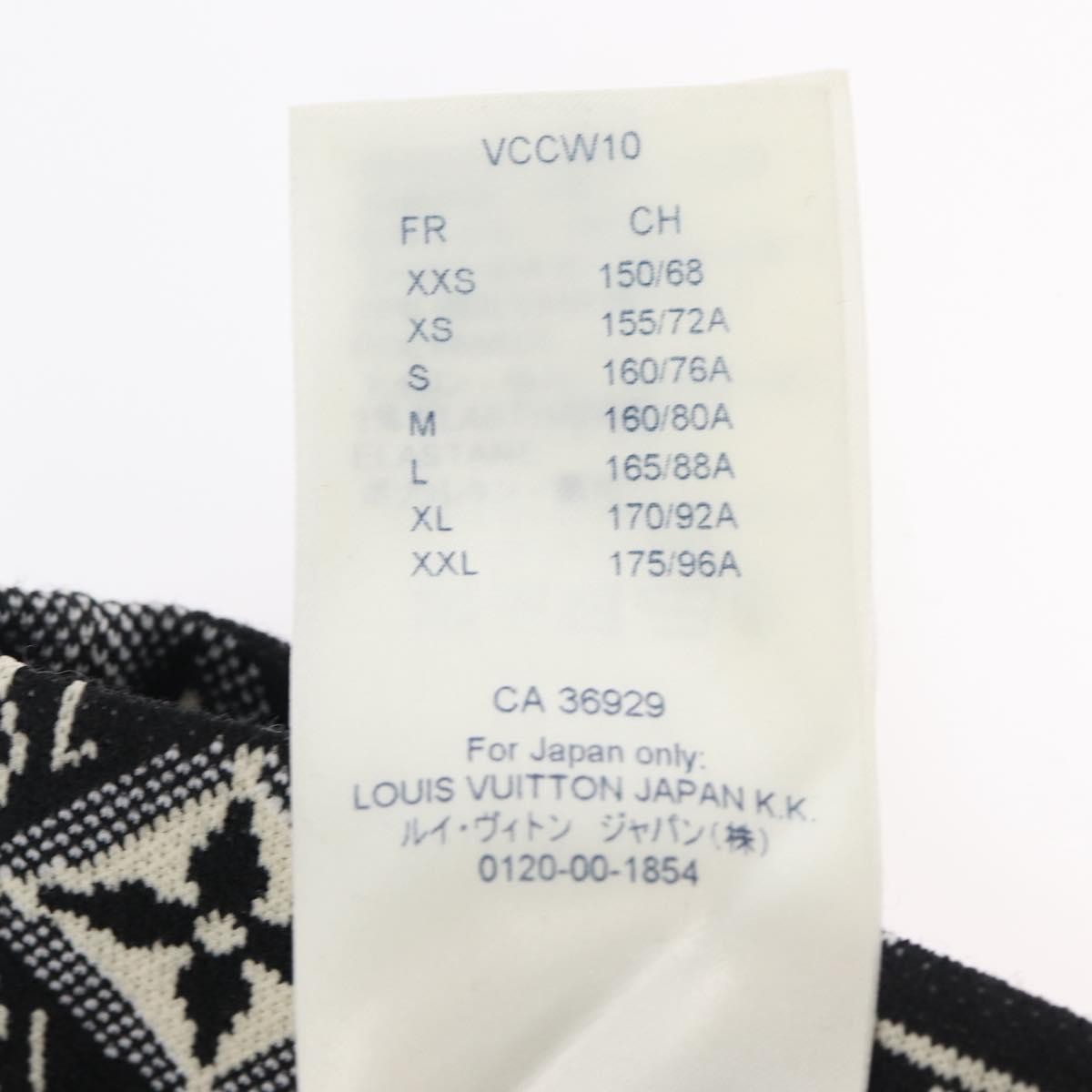 LOUIS VUITTON Pre Owned 1854 Print Knit Skirt Navy LV Auth 175993A