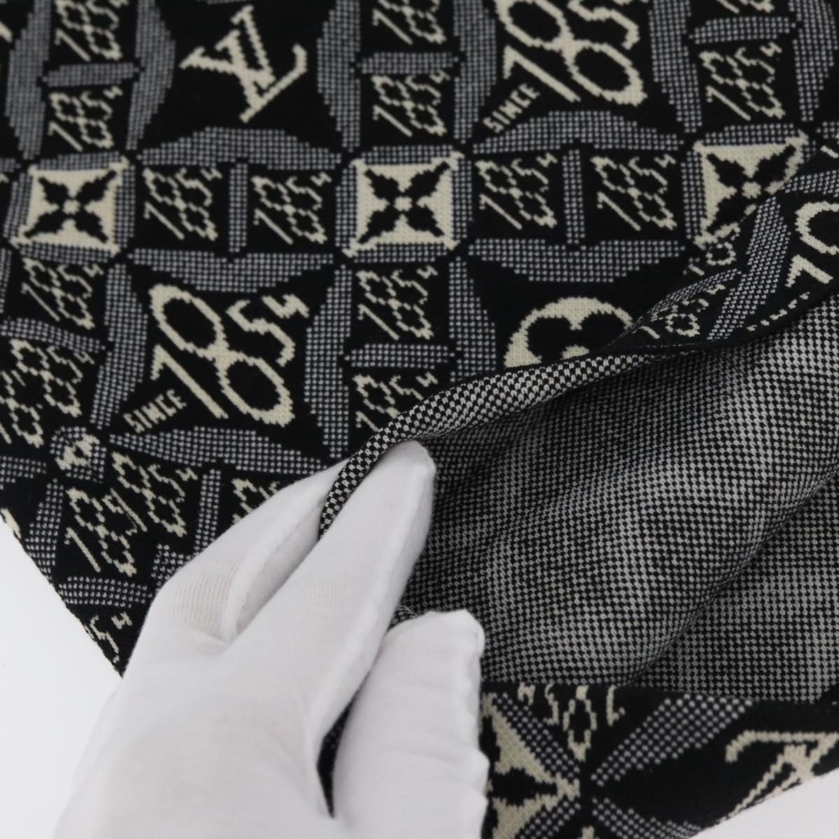 LOUIS VUITTON Pre Owned 1854 Print Knit Skirt Navy LV Auth 175993A