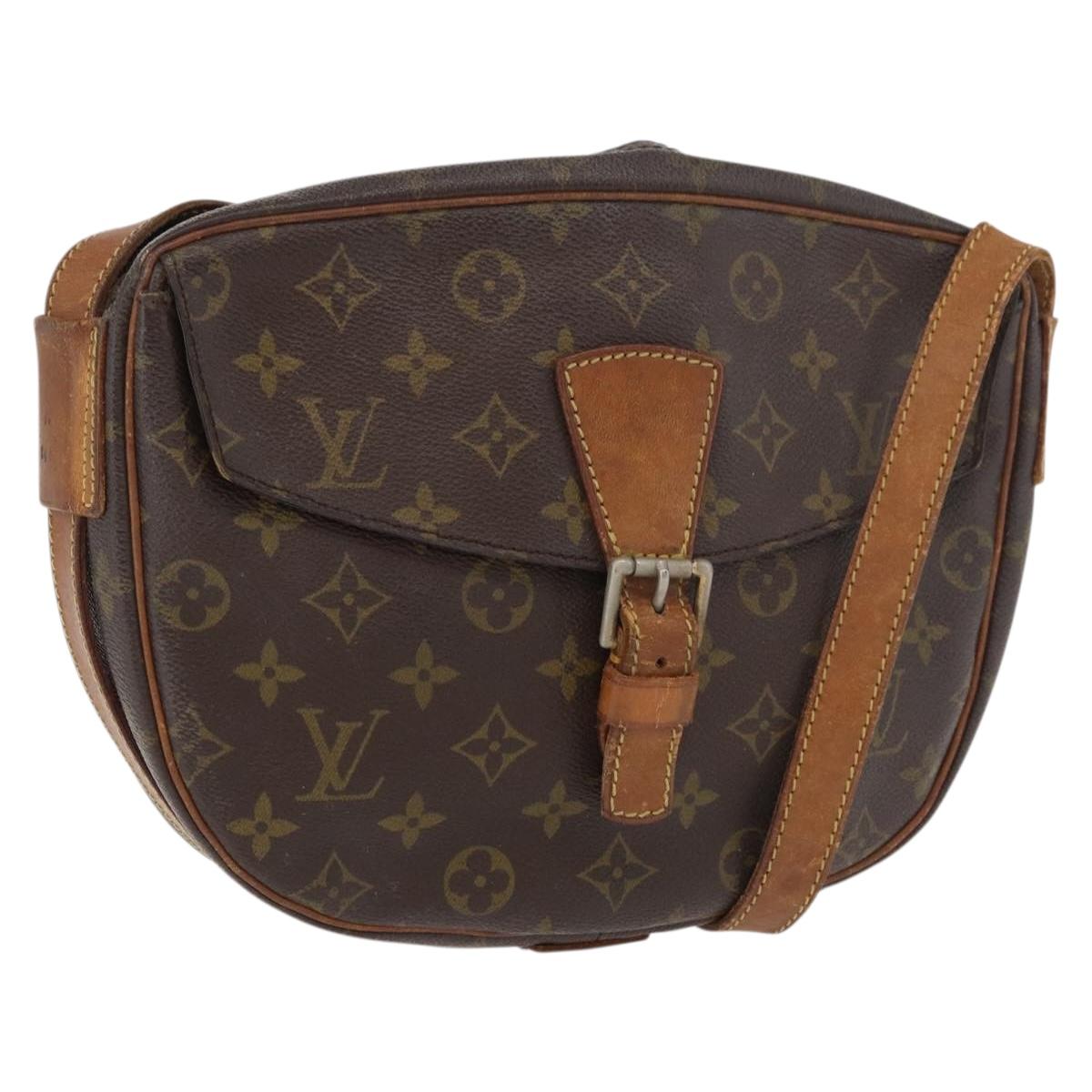 LOUIS VUITTON Monogram Jeune Fille GM Shoulder Bag M51225 LV Auth 175997