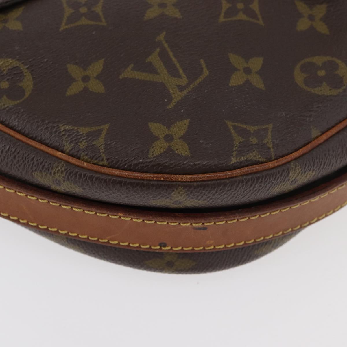 LOUIS VUITTON Monogram Jeune Fille GM Shoulder Bag M51225 LV Auth 175997