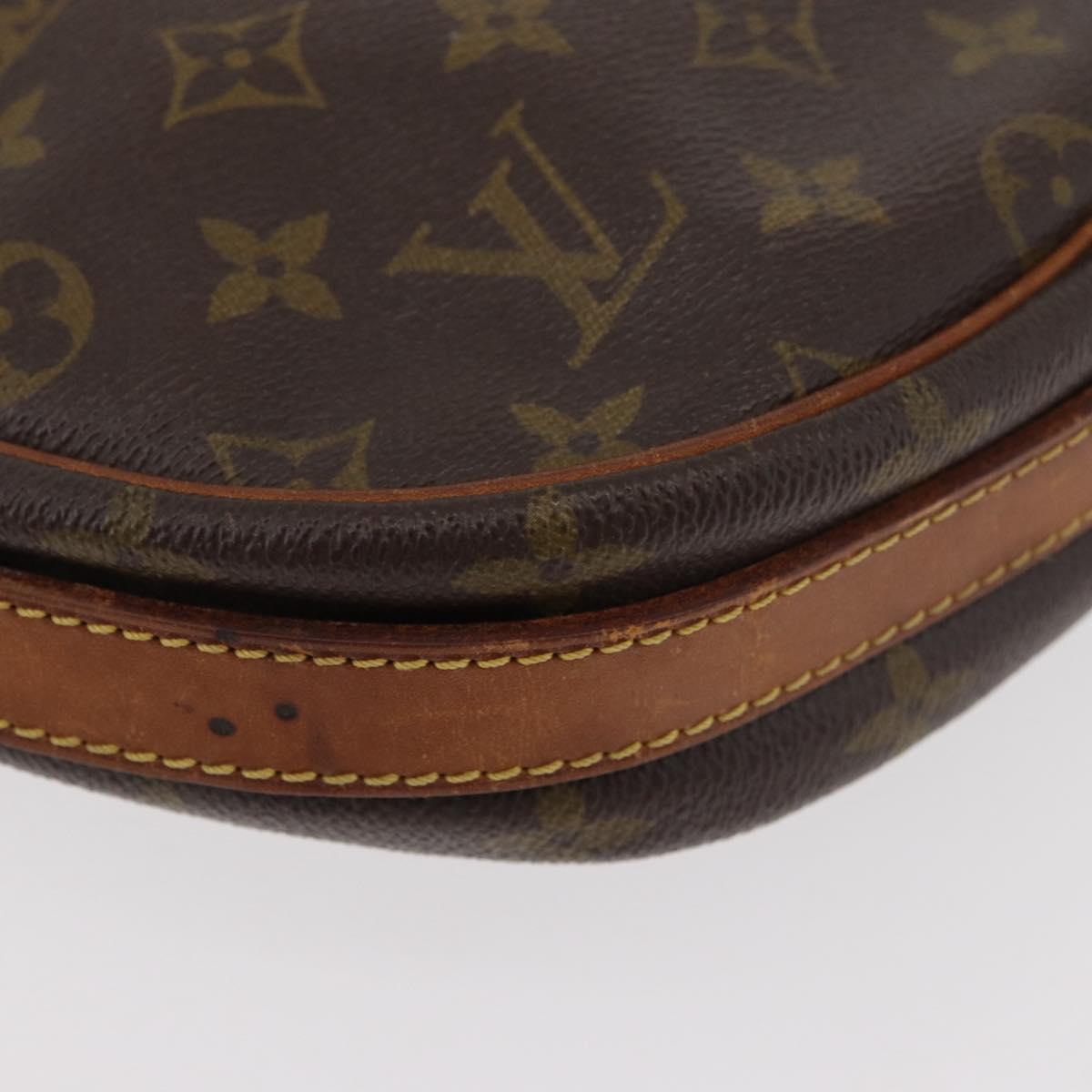 LOUIS VUITTON Monogram Jeune Fille GM Shoulder Bag M51225 LV Auth 175997