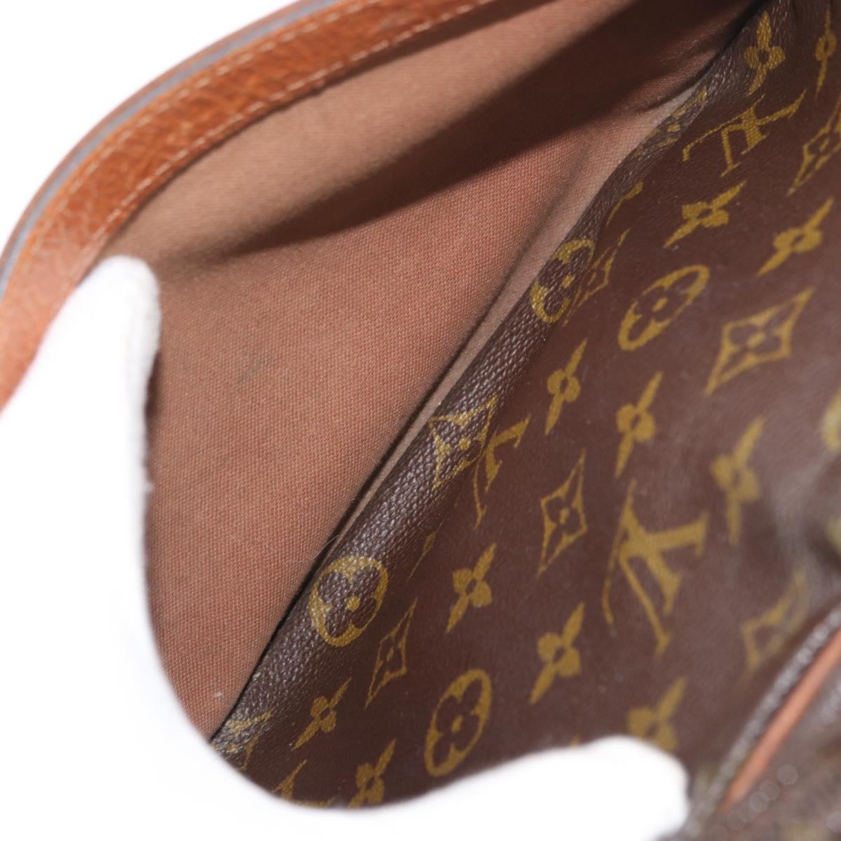 LOUIS VUITTON Monogram Jeune Fille GM Shoulder Bag M51225 LV Auth 175997