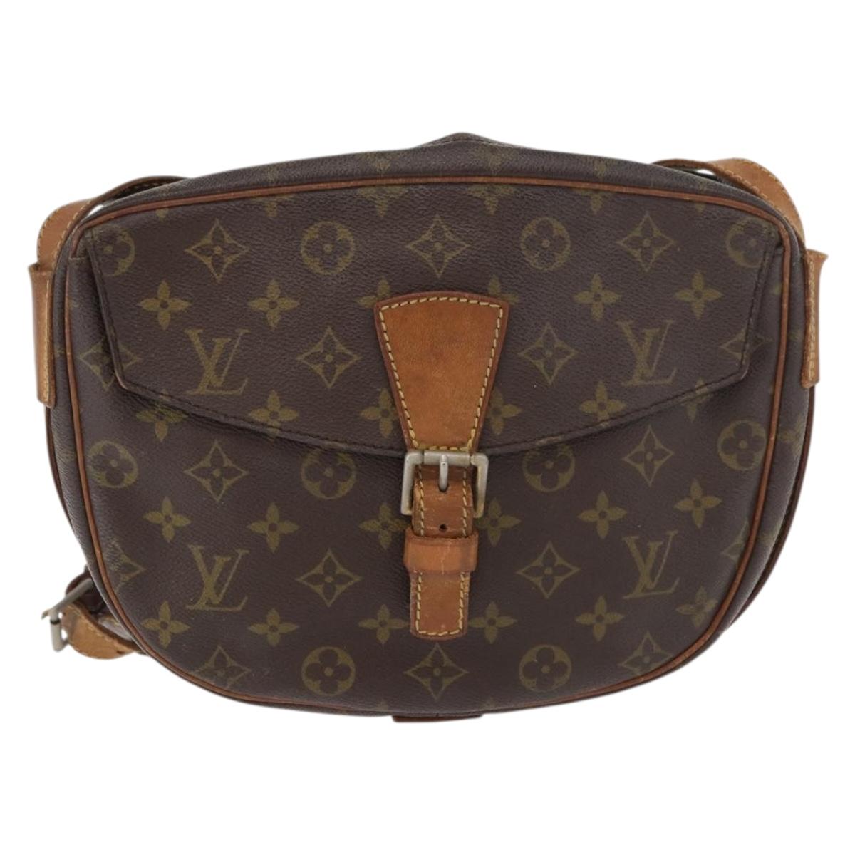 LOUIS VUITTON Monogram Jeune Fille GM Shoulder Bag M51225 LV Auth 175997