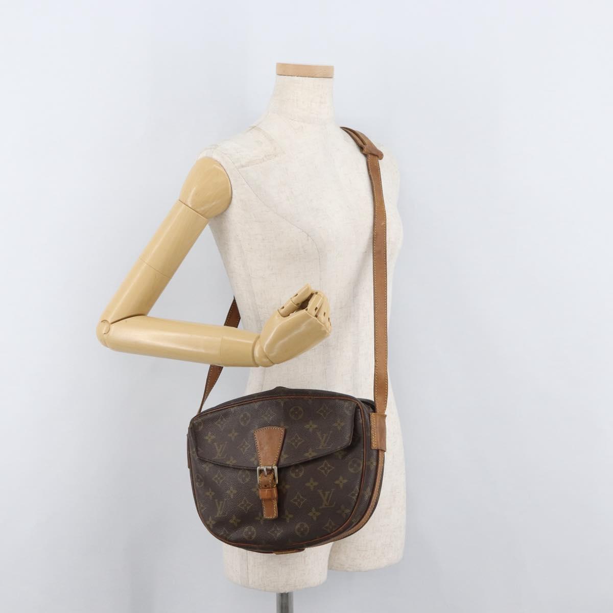 LOUIS VUITTON Monogram Jeune Fille GM Shoulder Bag M51225 LV Auth 175997