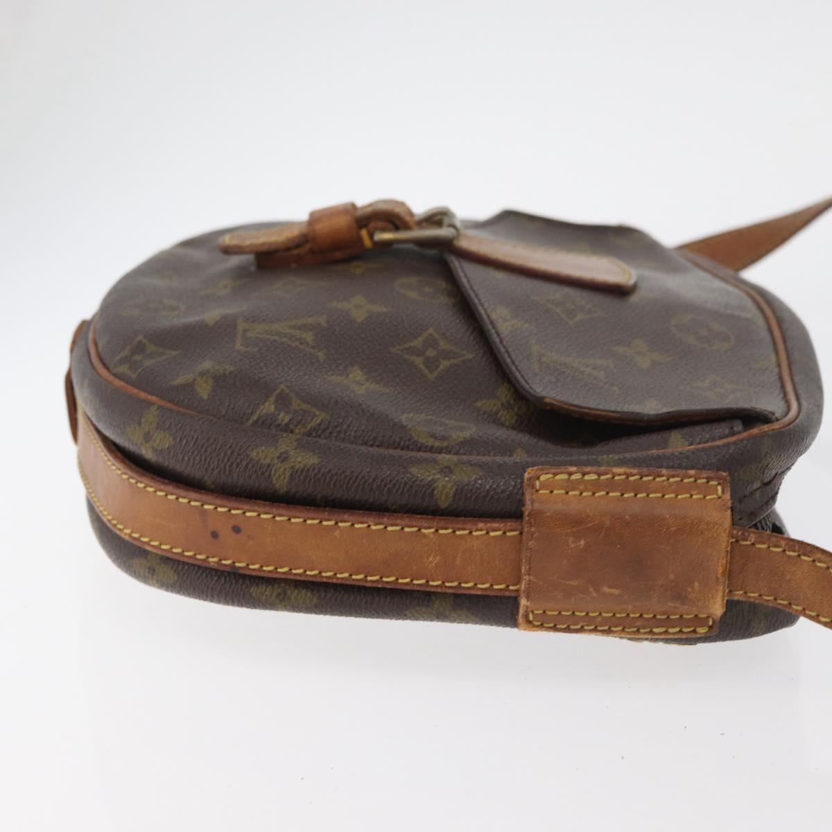 LOUIS VUITTON Monogram Jeune Fille GM Shoulder Bag M51225 LV Auth 175997