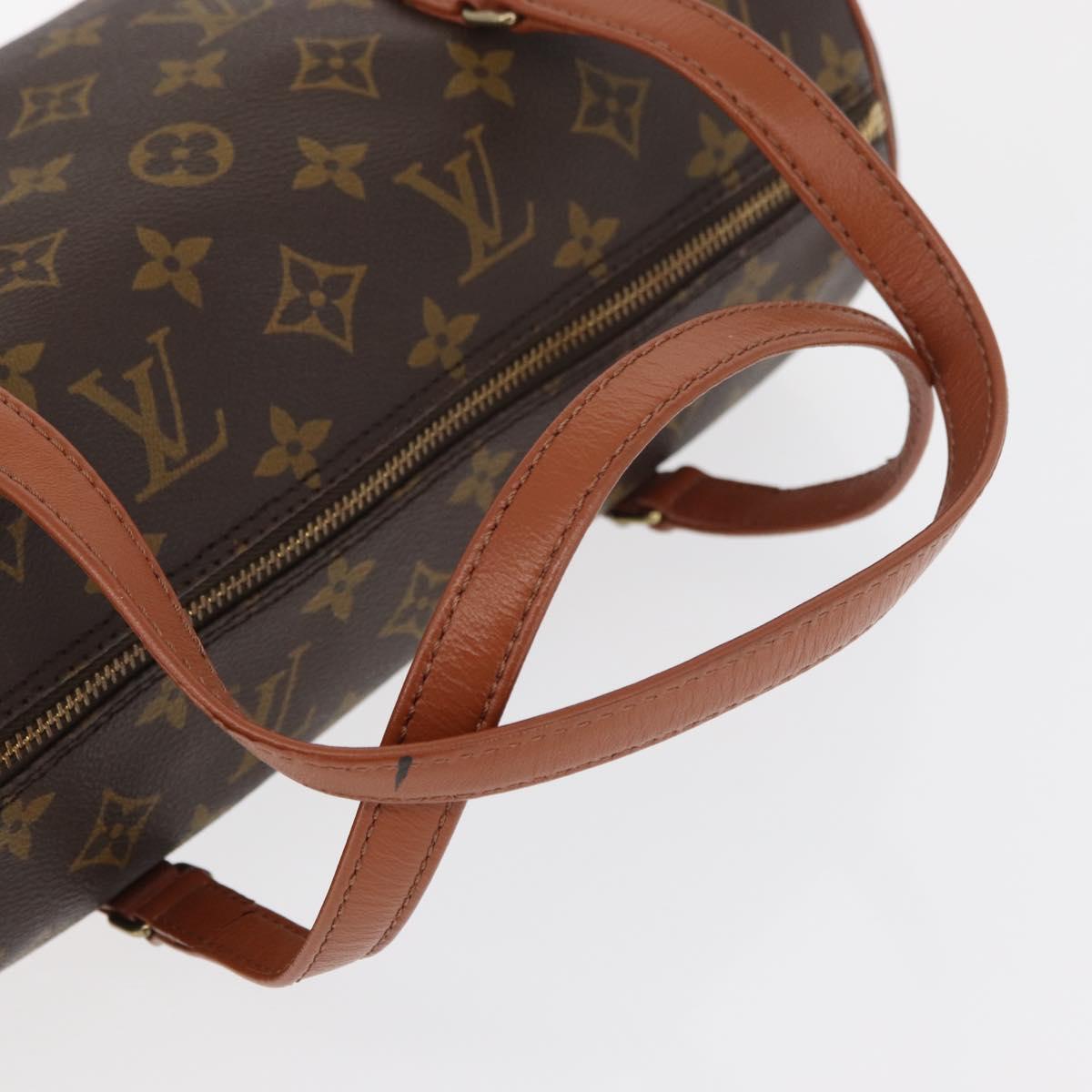 LOUIS VUITTON Monogram Papillon 30 Hand Bag M51385 LV Auth 176010A