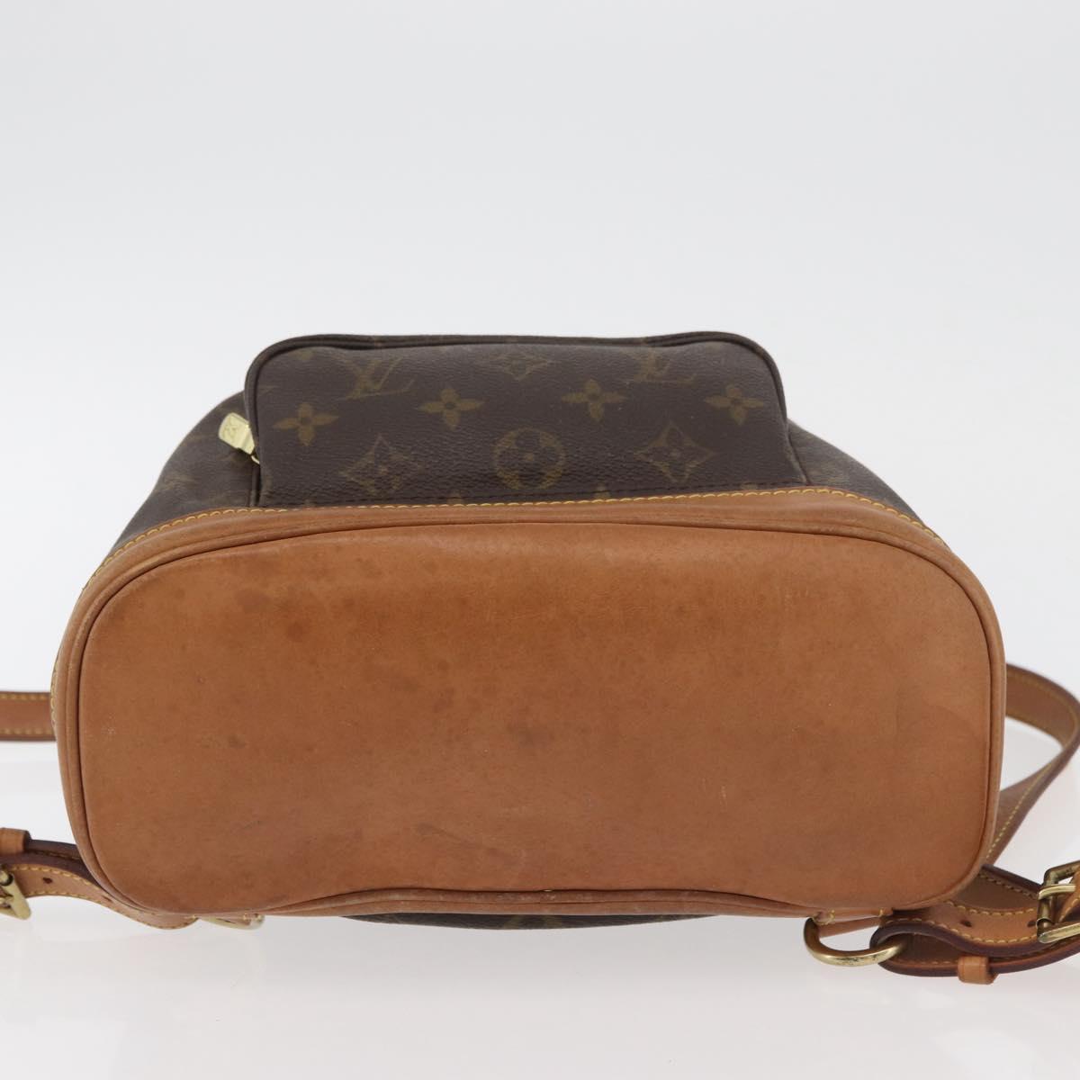 LOUIS VUITTON Monogram Montsouris MM Backpack M51136 LV Auth 176013