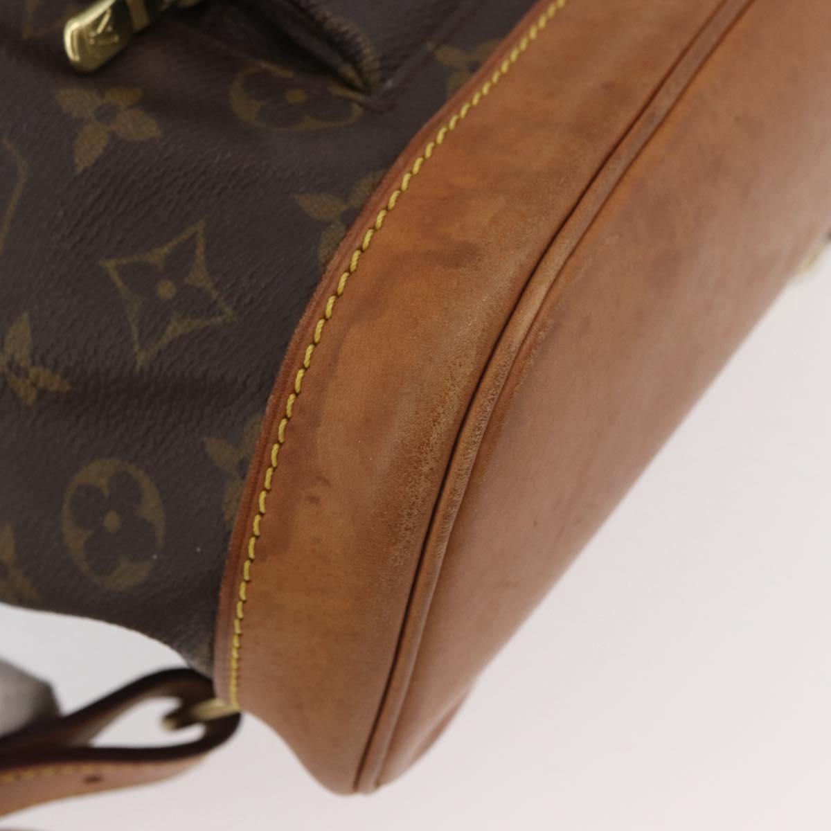 LOUIS VUITTON Monogram Montsouris MM Backpack M51136 LV Auth 176013