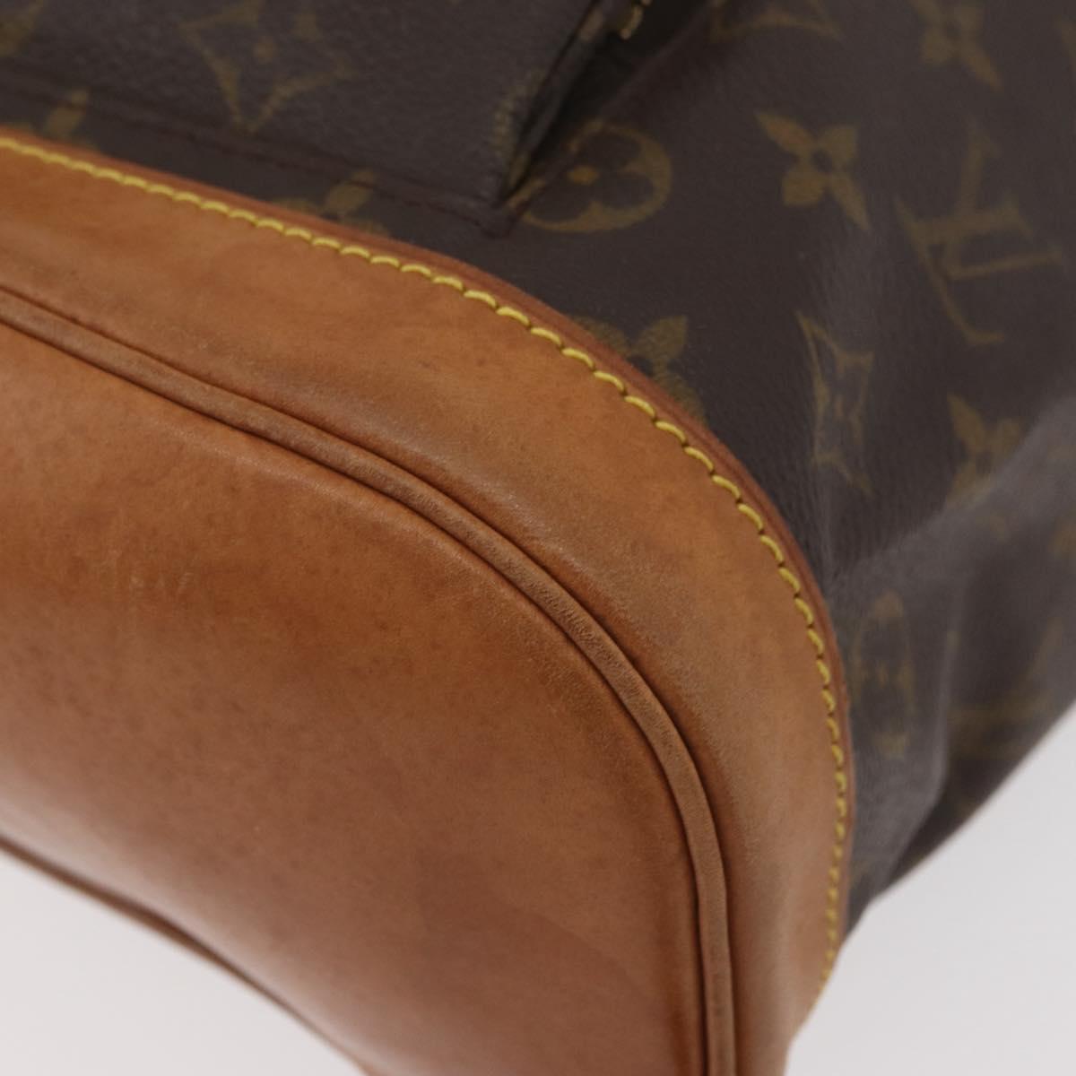 LOUIS VUITTON Monogram Montsouris MM Backpack M51136 LV Auth 176013