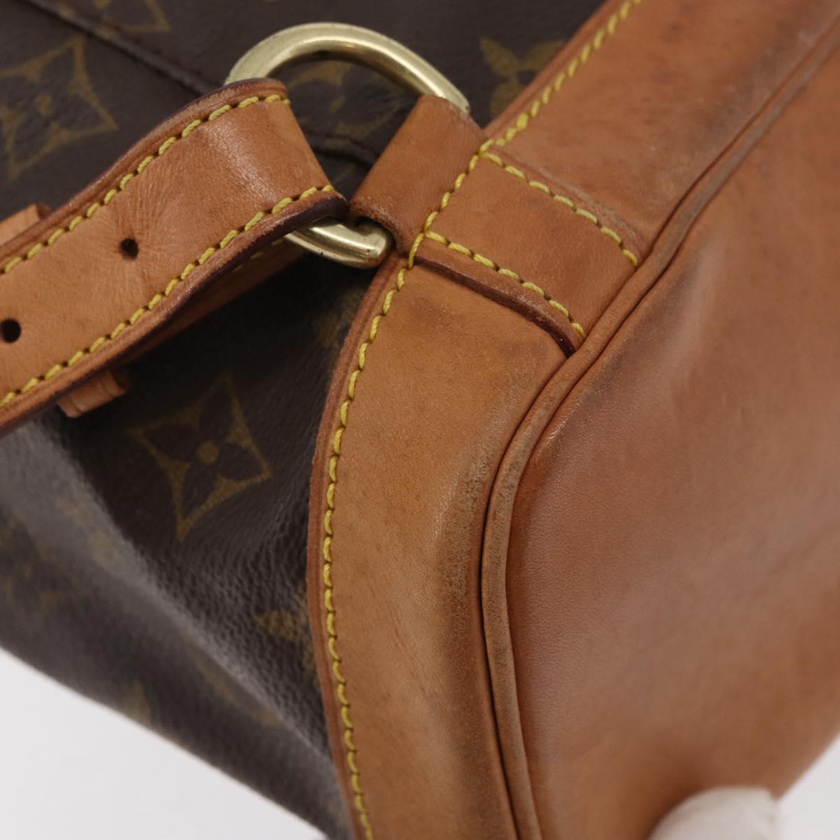 LOUIS VUITTON Monogram Montsouris MM Backpack M51136 LV Auth 176013