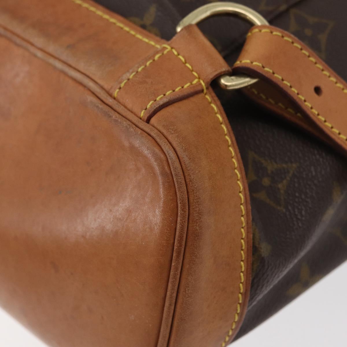 LOUIS VUITTON Monogram Montsouris MM Backpack M51136 LV Auth 176013