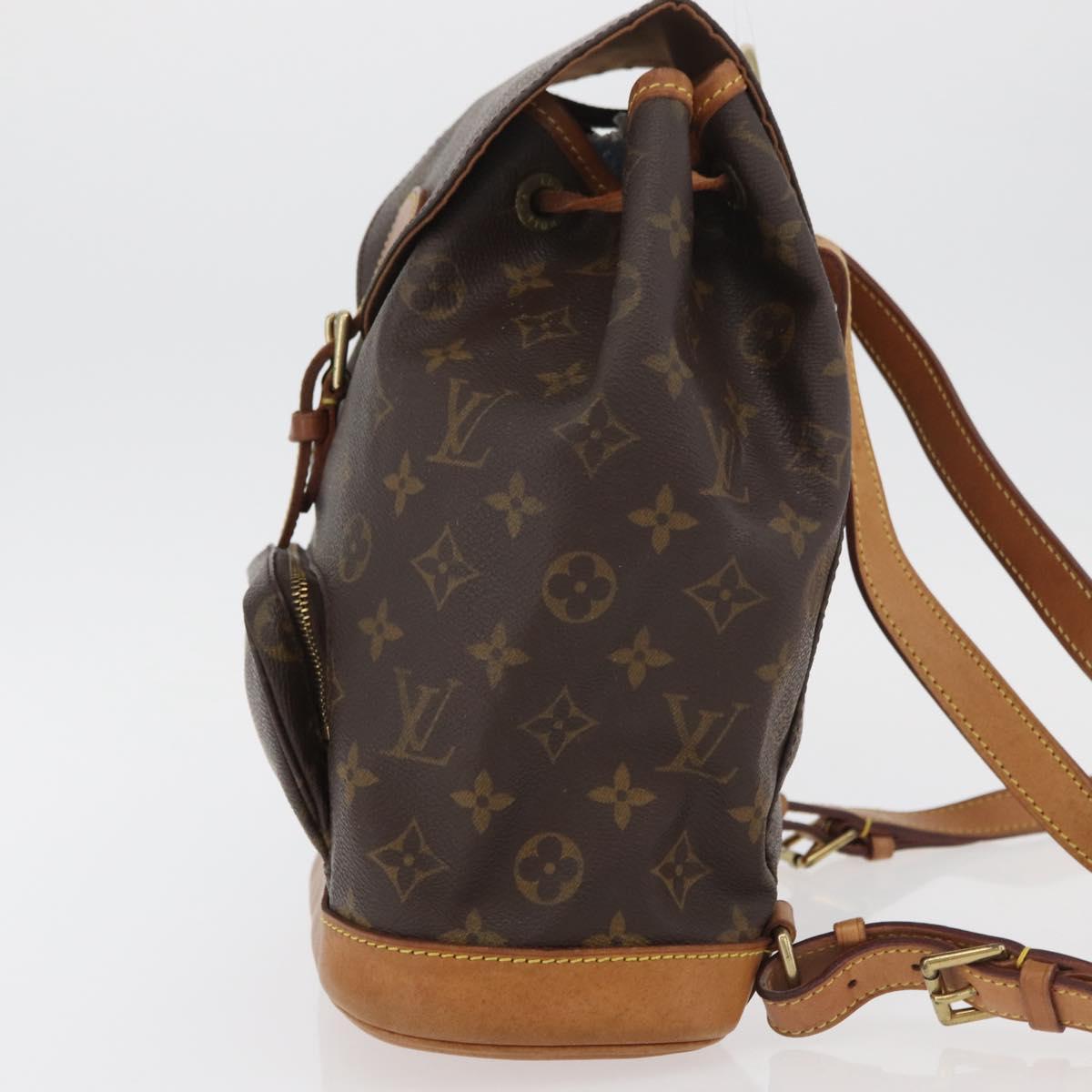 LOUIS VUITTON Monogram Montsouris MM Backpack M51136 LV Auth 176013