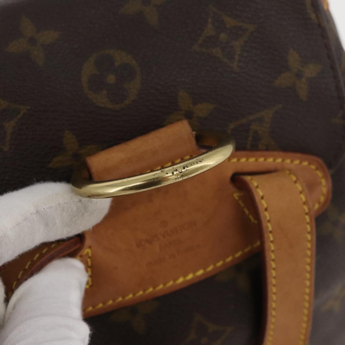 LOUIS VUITTON Monogram Montsouris MM Backpack M51136 LV Auth 176013