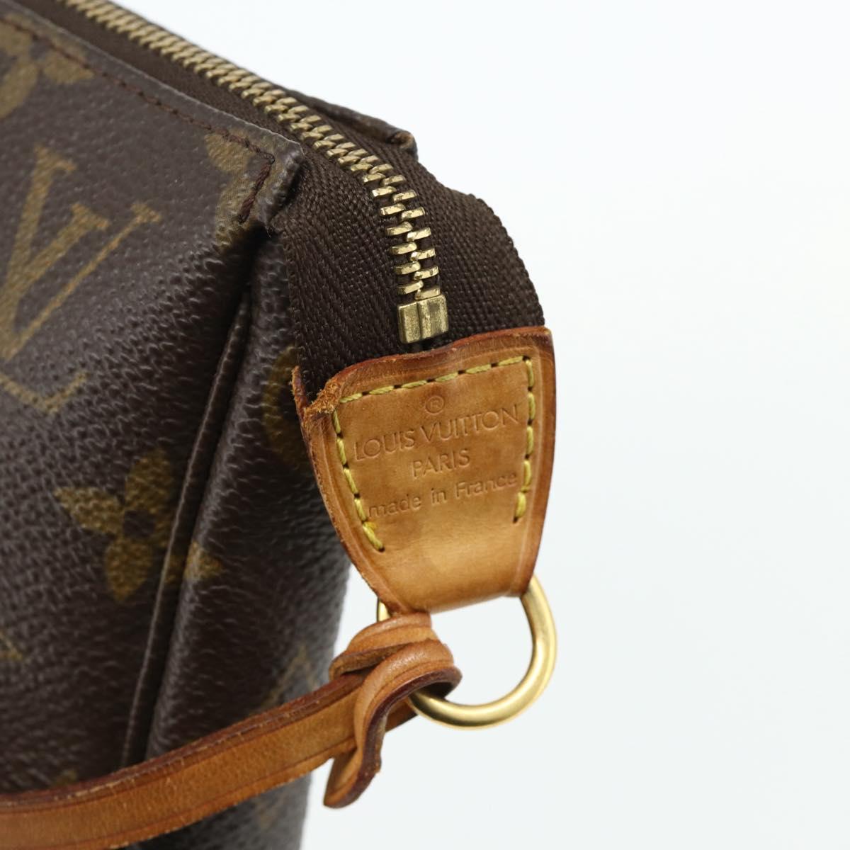 LOUIS VUITTON Monogram Pochette Accessoires Pouch M51980 LV Auth 176017A