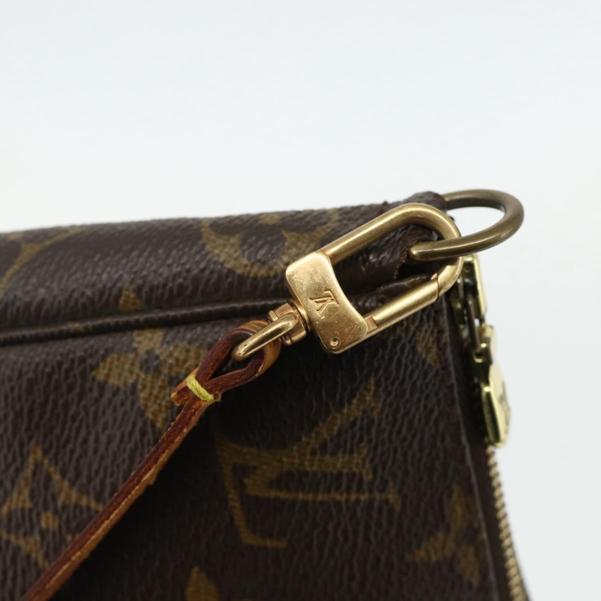 LOUIS VUITTON Monogram Pochette Accessoires Pouch M51980 LV Auth 176017A