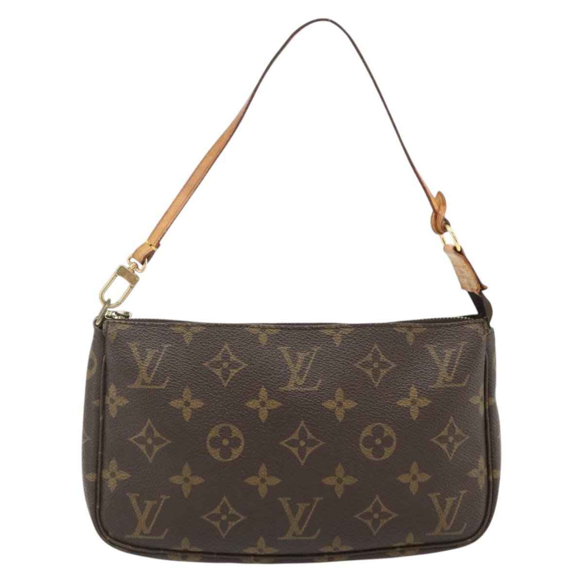 LOUIS VUITTON Monogram Pochette Accessoires Pouch M51980 LV Auth 176017A