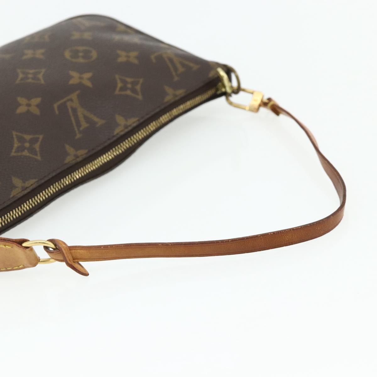 LOUIS VUITTON Monogram Pochette Accessoires Pouch M51980 LV Auth 176017A