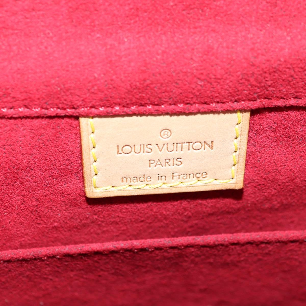 LOUIS VUITTON Nomad SPO Abbesses Shoulder Bag Beige LV Auth 176029SAV