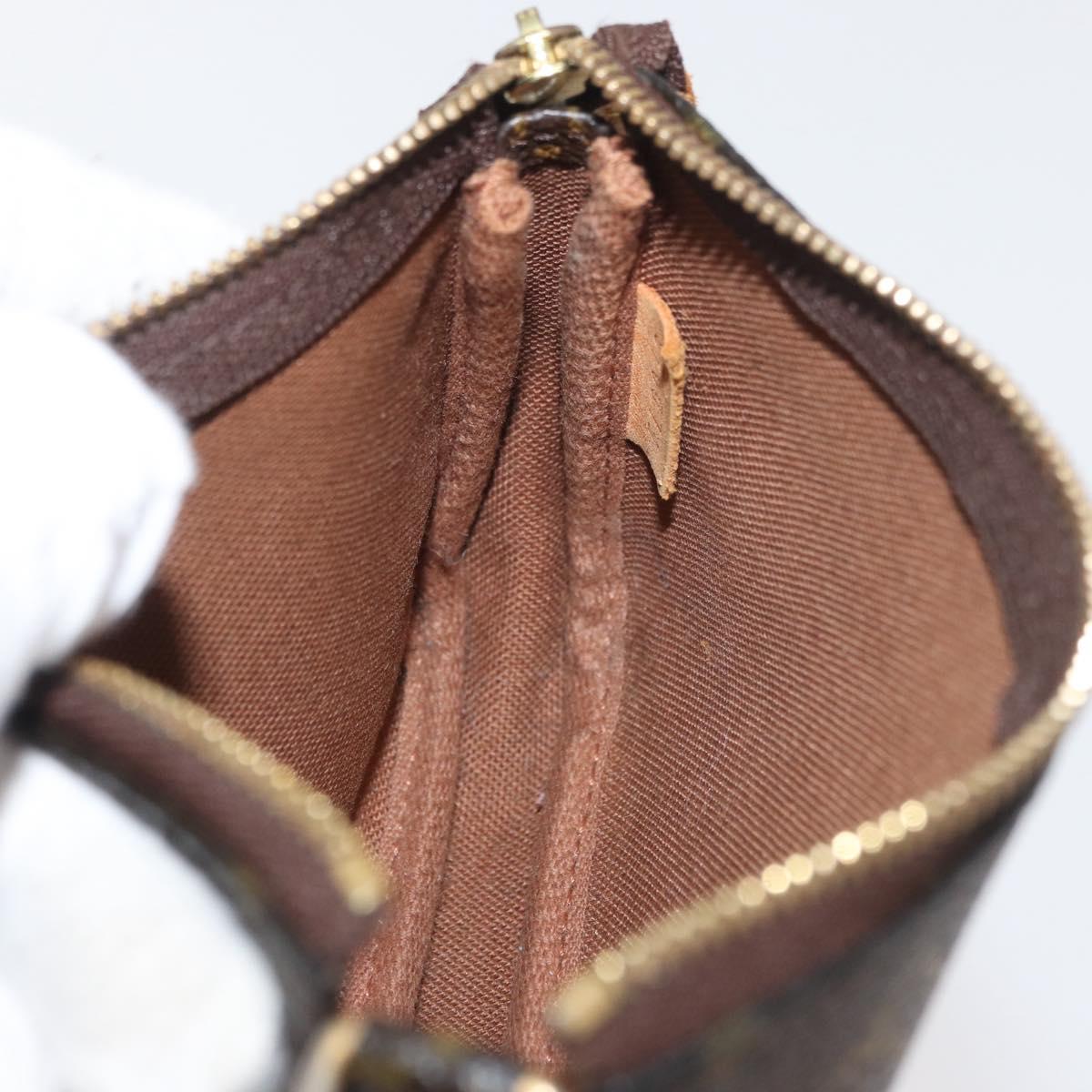 LOUIS VUITTON Monogram Mini Pochette Accessoires Pouch M58009 LV Auth 176073