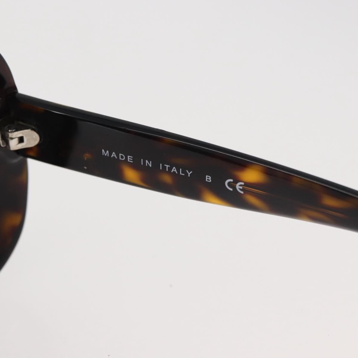 CHANEL COCO Mark Sunglasses plastic Black CC Auth 176107