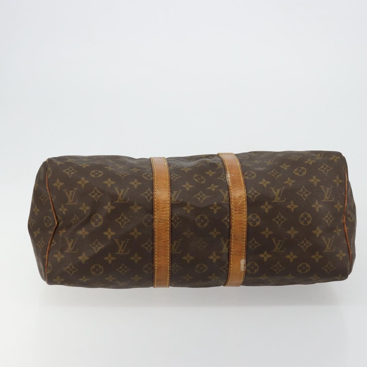 LOUIS VUITTON Monogram Keepall 45 Boston Bag M41428 LV Auth 176152
