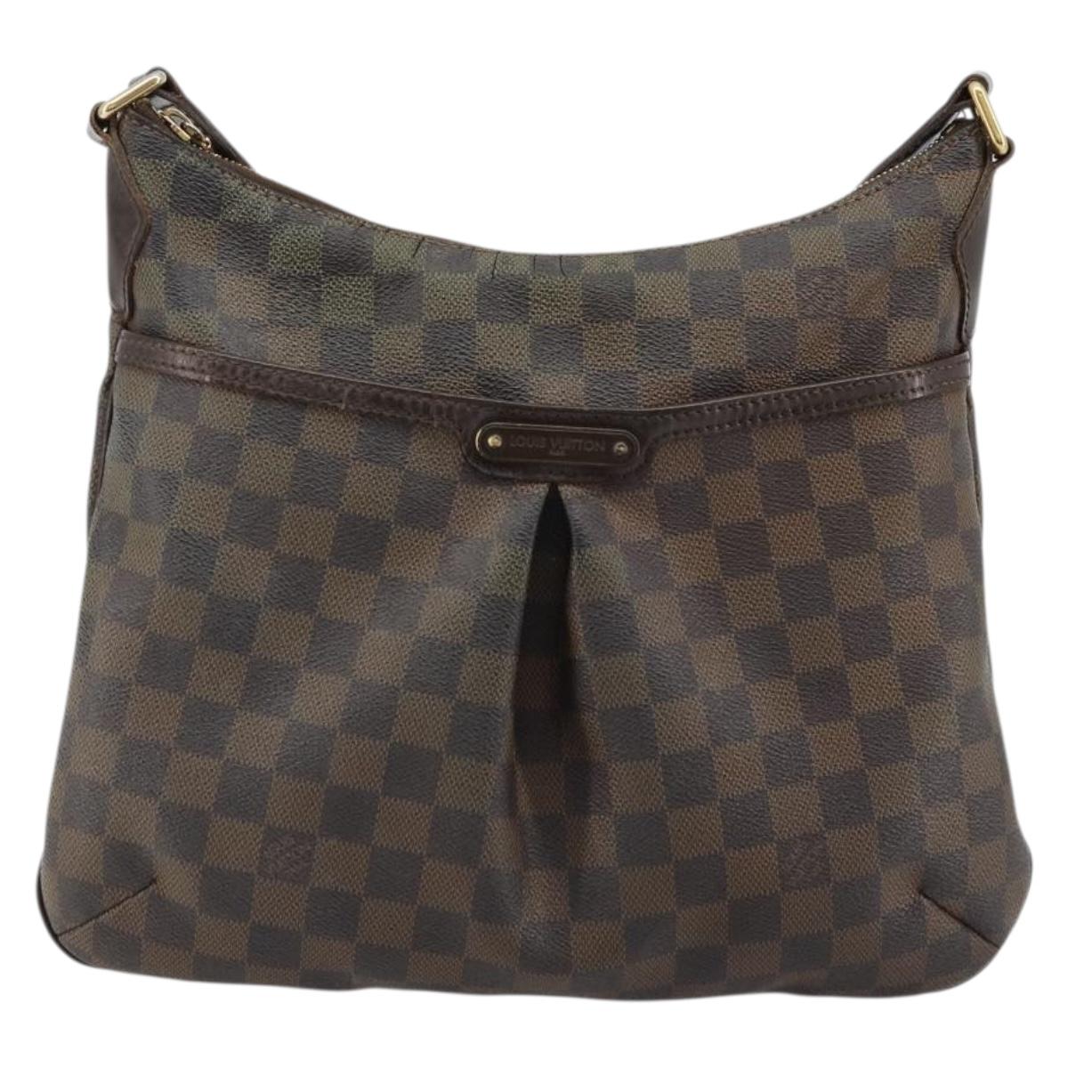 LOUIS VUITTON Damier Ebene Bloomsbury PM Shoulder Bag N42251 LV Auth 176156
