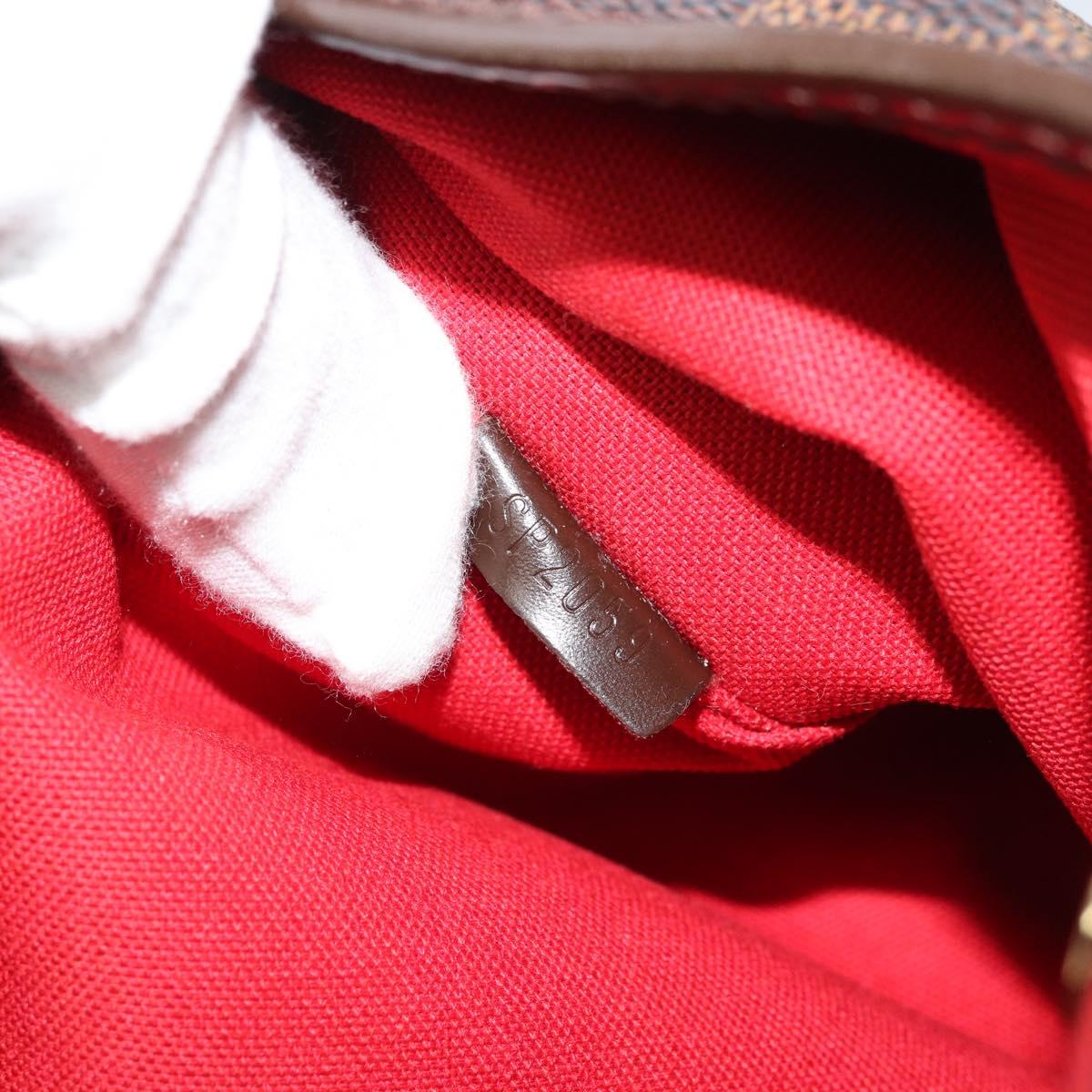 LOUIS VUITTON Damier Ebene Bloomsbury PM Shoulder Bag N42251 LV Auth 176156