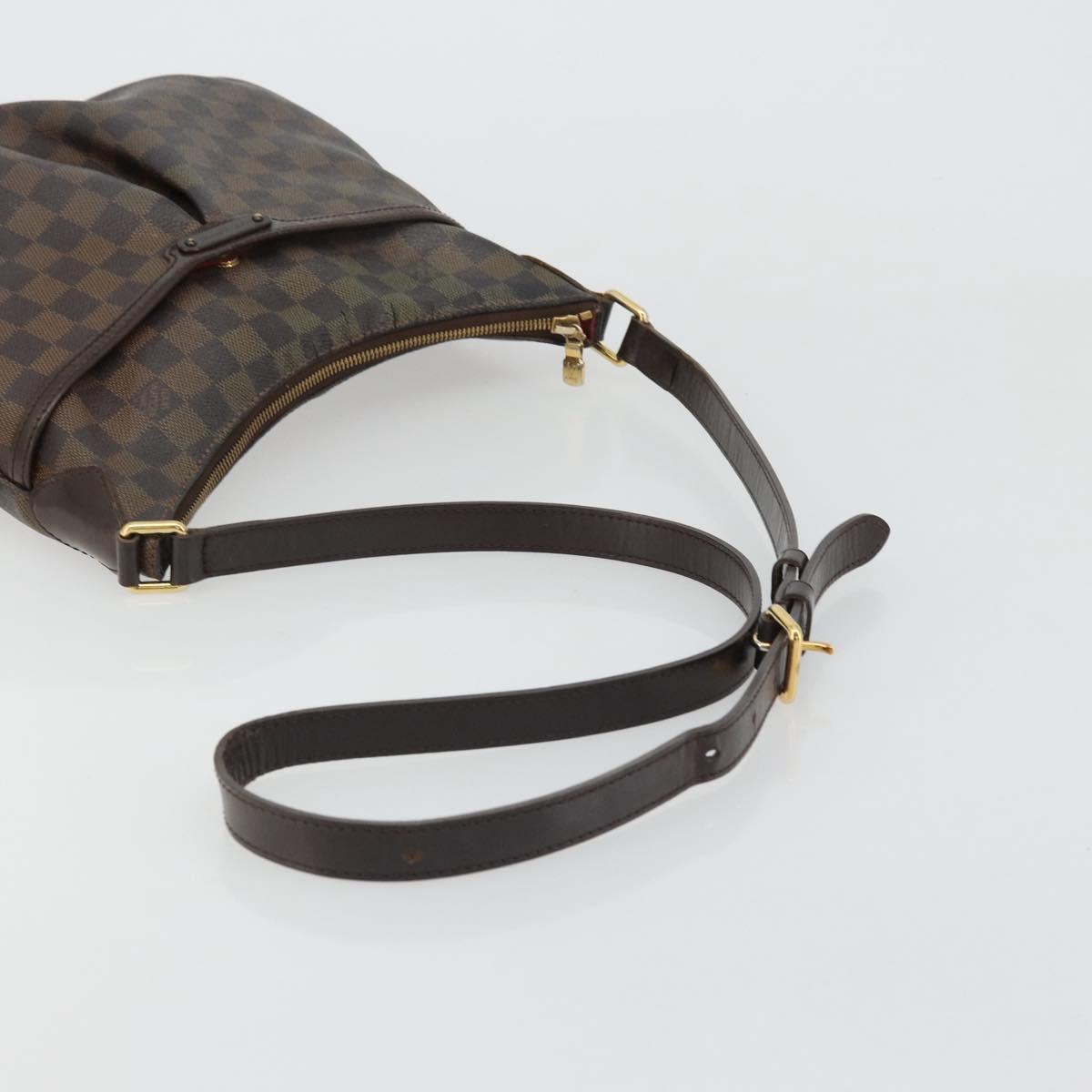 LOUIS VUITTON Damier Ebene Bloomsbury PM Shoulder Bag N42251 LV Auth 176156