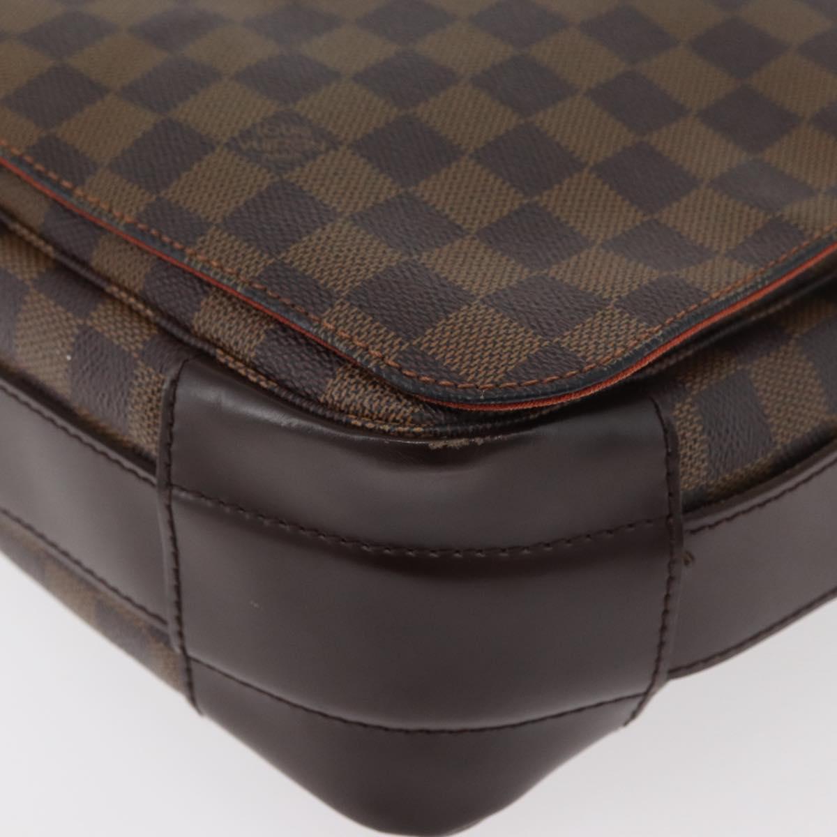 LOUIS VUITTON Damier Ebene Bastille Shoulder Bag N45258 LV Auth 176158
