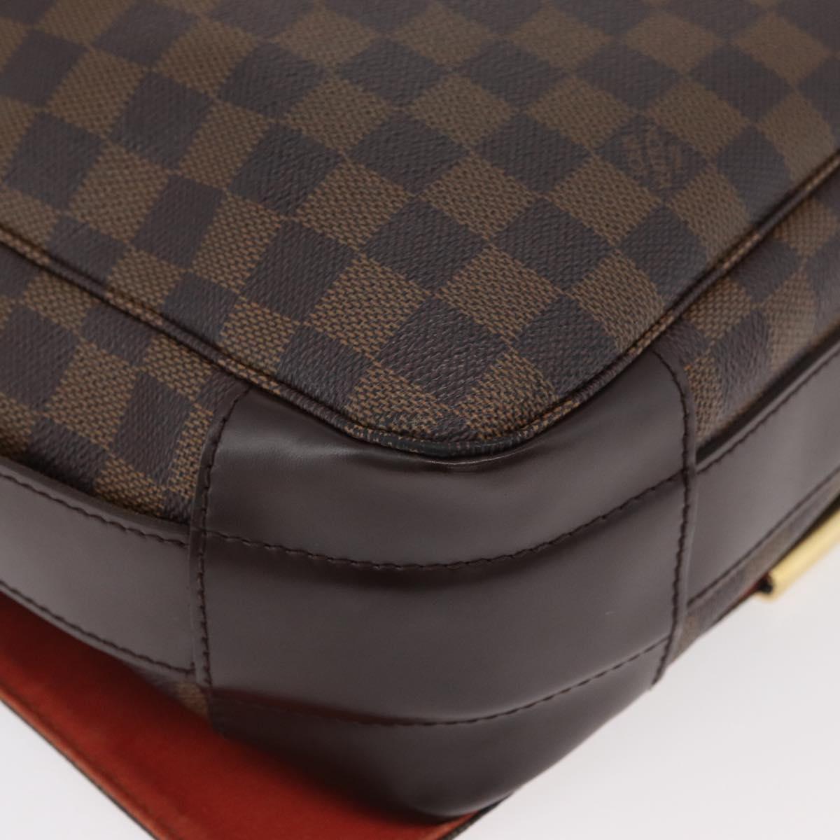 LOUIS VUITTON Damier Ebene Bastille Shoulder Bag N45258 LV Auth 176158