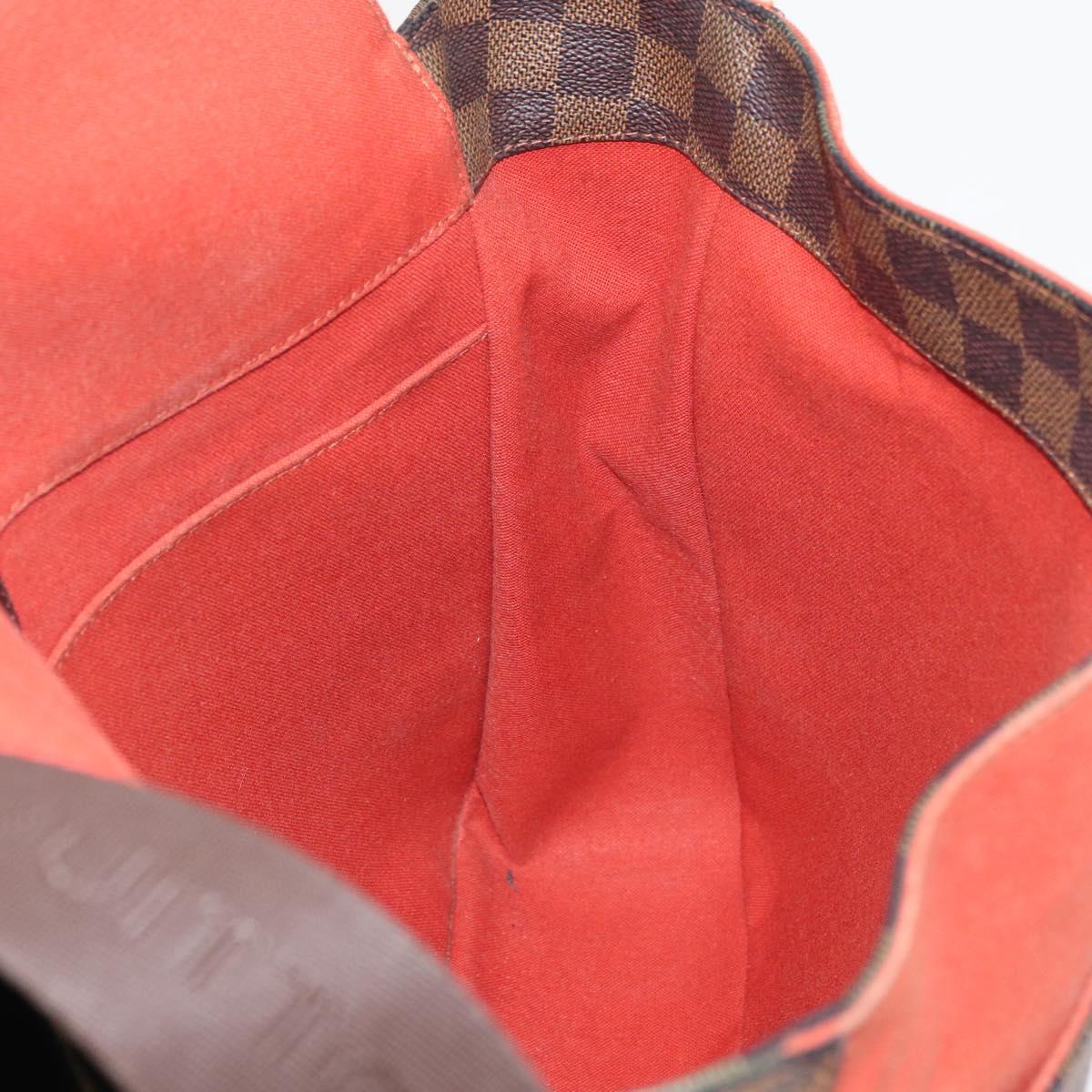 LOUIS VUITTON Damier Ebene Bastille Shoulder Bag N45258 LV Auth 176158