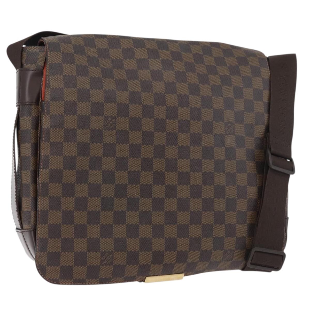 LOUIS VUITTON Damier Ebene Bastille Shoulder Bag N45258 LV Auth 176158