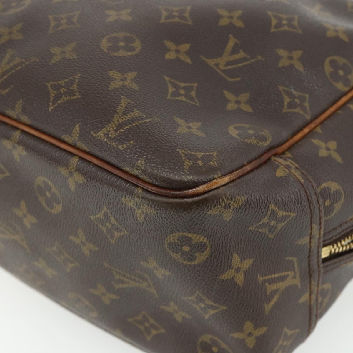 LOUIS VUITTON Monogram Deauville Hand Bag M47270 LV Auth 176166