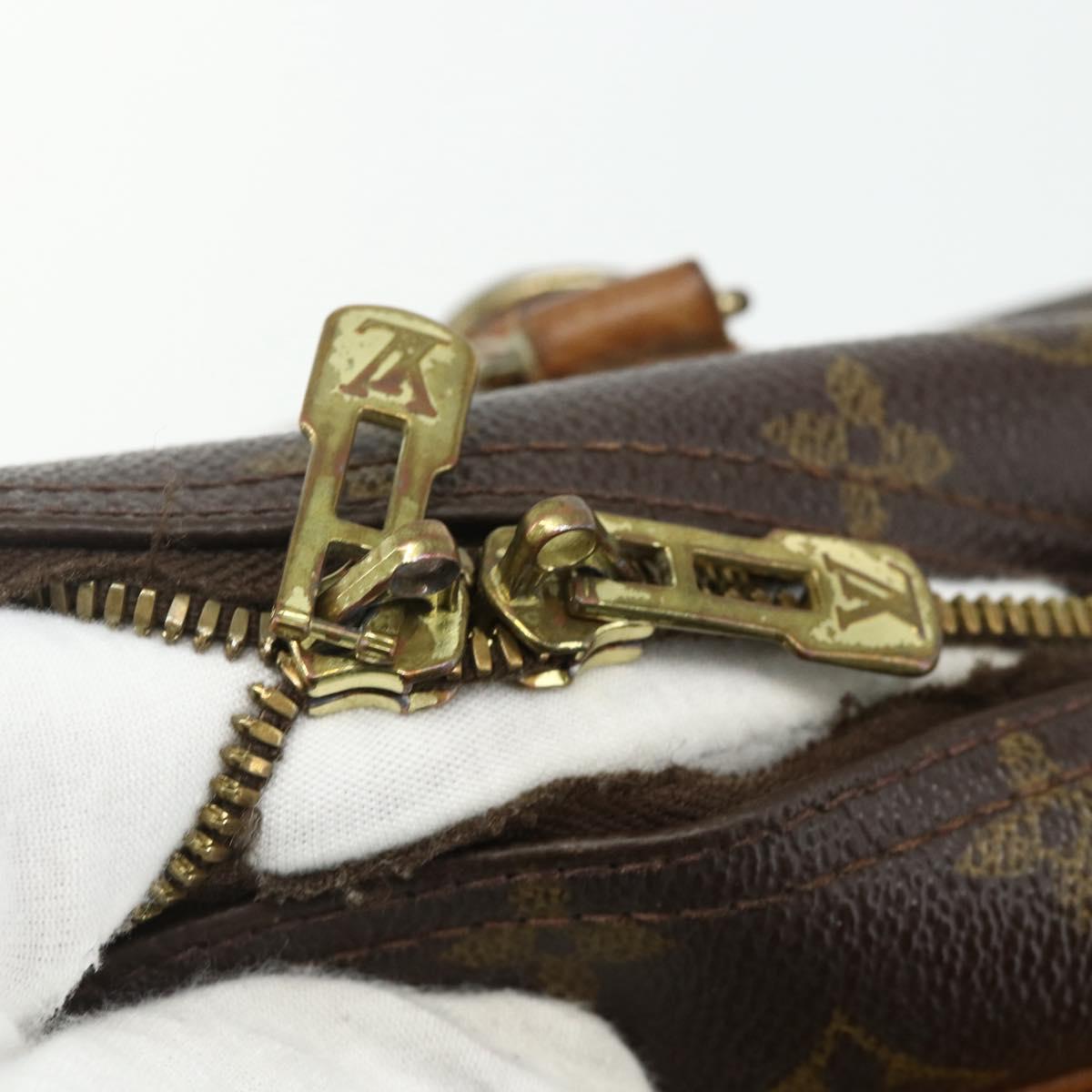 LOUIS VUITTON Monogram Deauville Hand Bag M47270 LV Auth 176166
