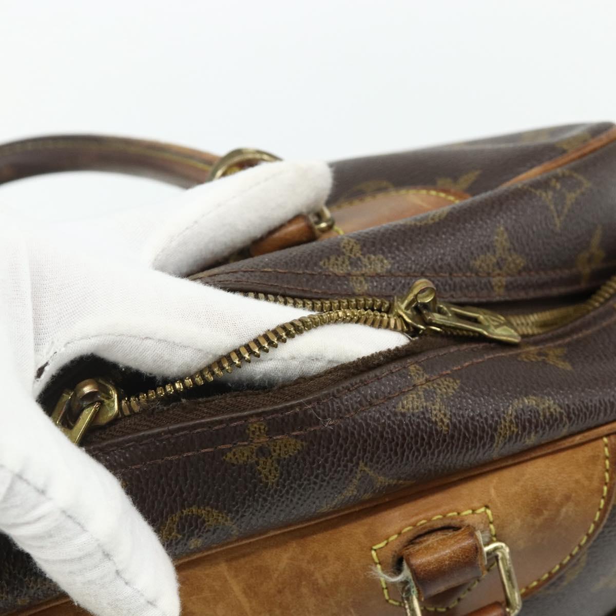 LOUIS VUITTON Monogram Deauville Hand Bag M47270 LV Auth 176166