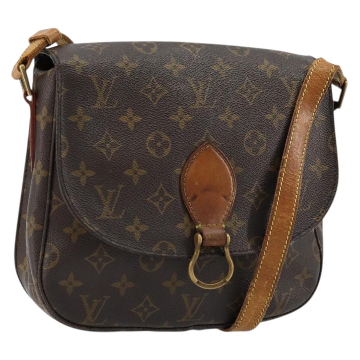 LOUIS VUITTON Monogram Saint Cloud GM Shoulder Bag M51242 LV Auth 176167