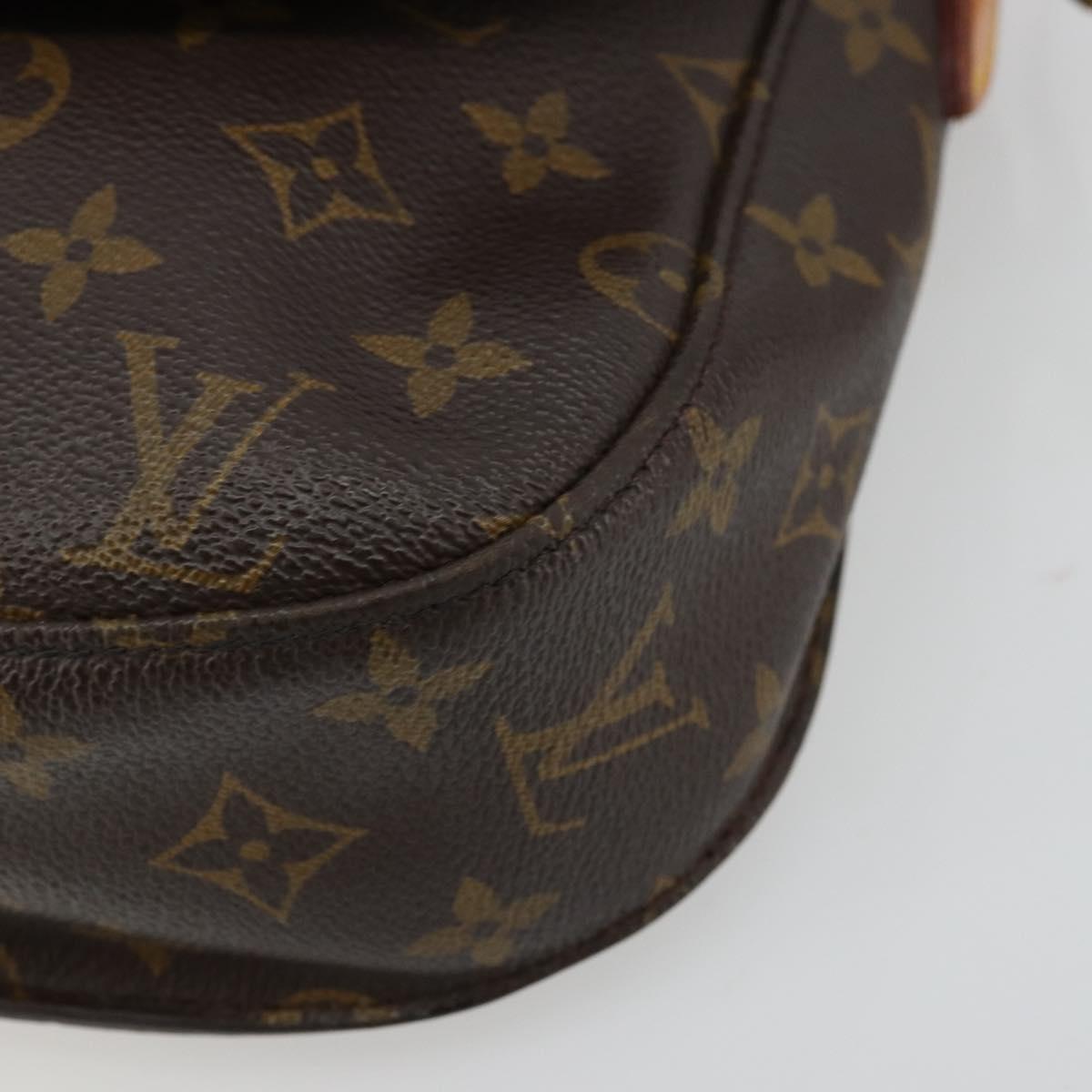 LOUIS VUITTON Monogram Saint Cloud GM Shoulder Bag M51242 LV Auth 176167