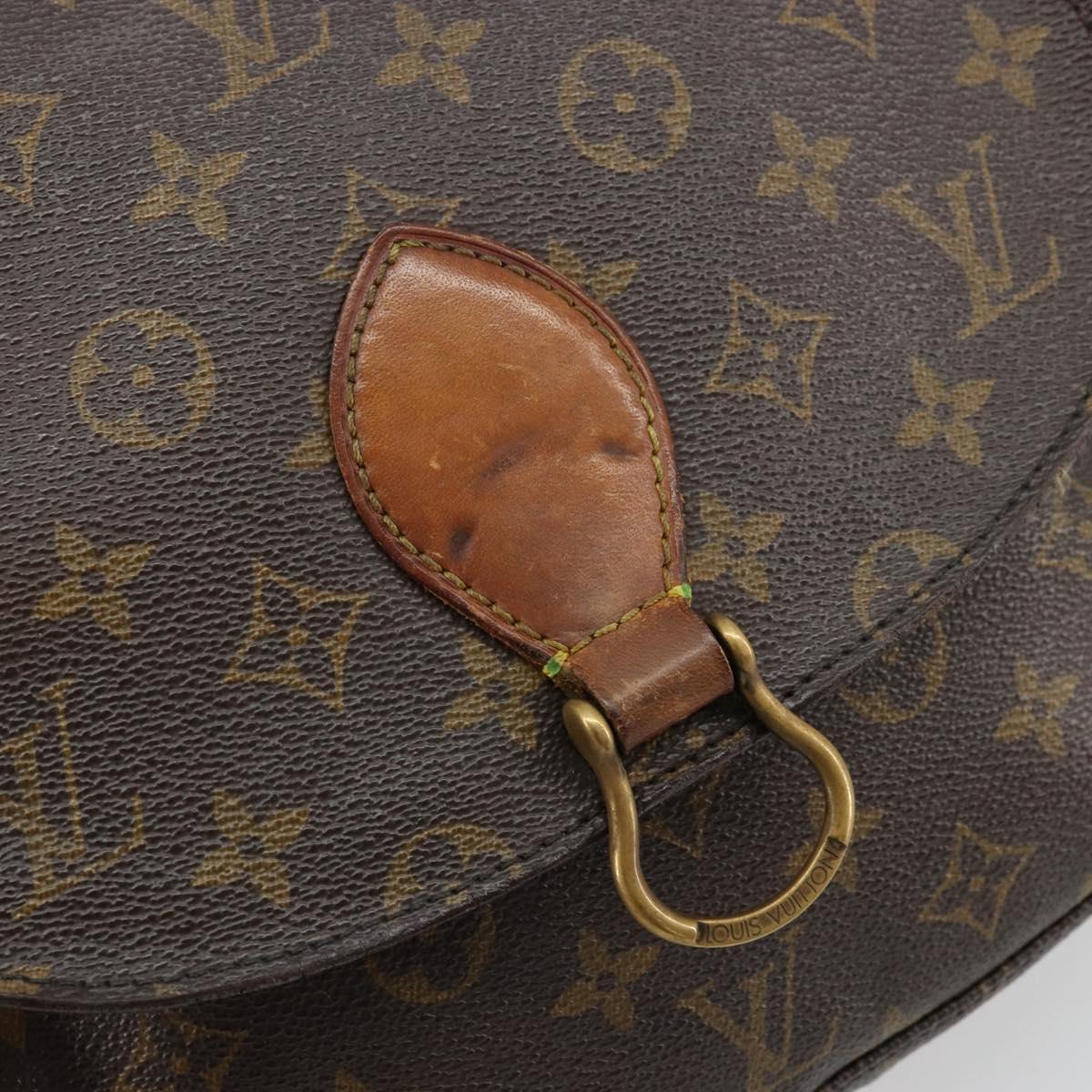 LOUIS VUITTON Monogram Saint Cloud GM Shoulder Bag M51242 LV Auth 176167