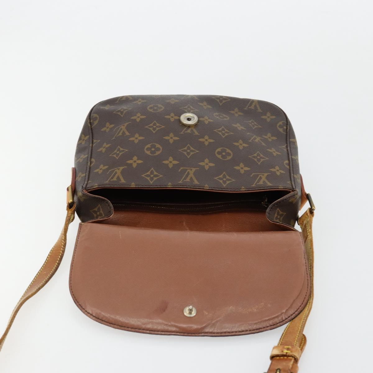 LOUIS VUITTON Monogram Saint Cloud GM Shoulder Bag M51242 LV Auth 176167