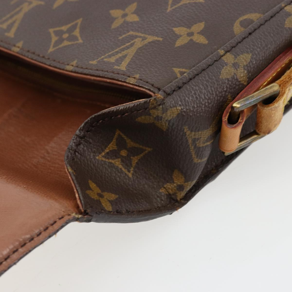LOUIS VUITTON Monogram Saint Cloud GM Shoulder Bag M51242 LV Auth 176167