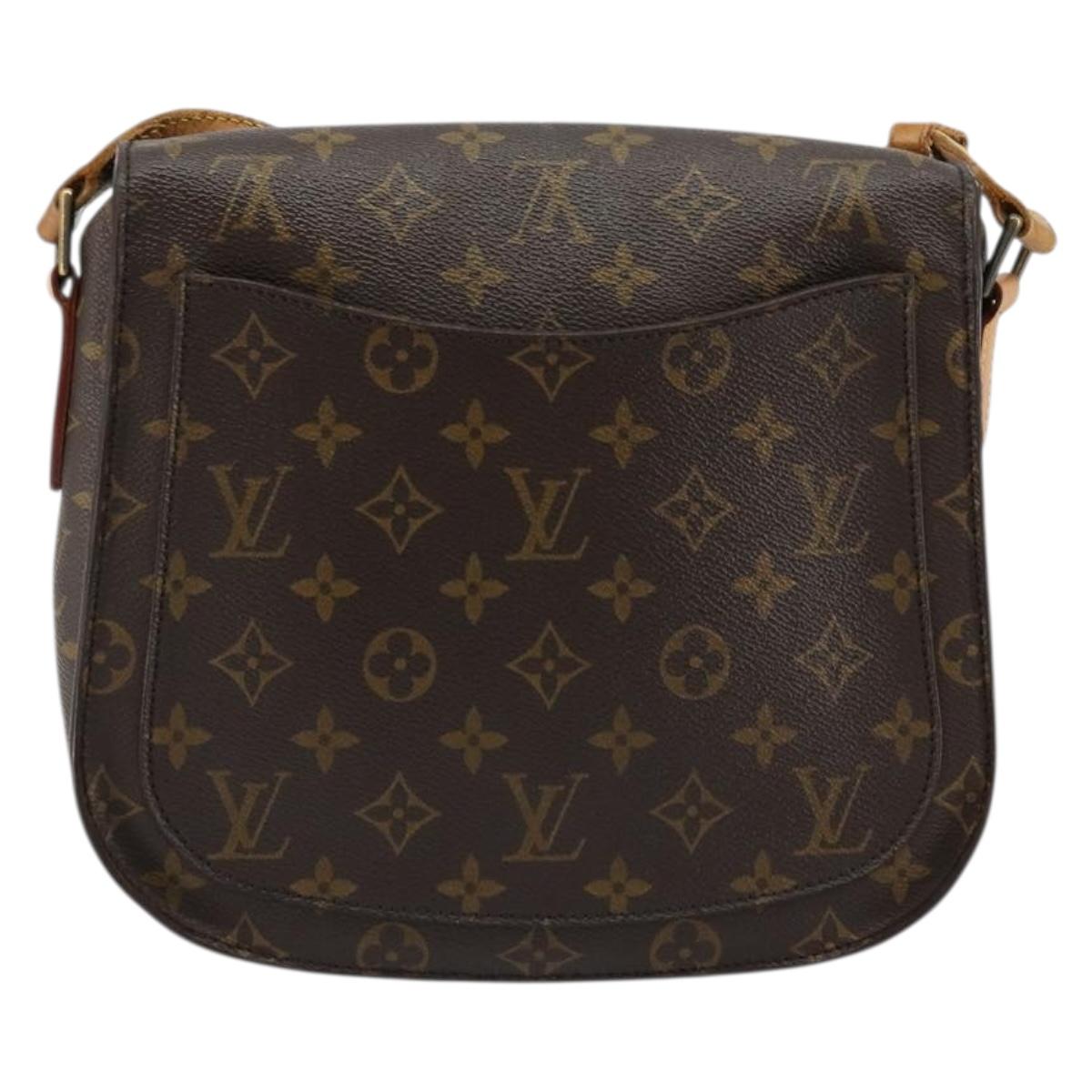 LOUIS VUITTON Monogram Saint Cloud GM Shoulder Bag M51242 LV Auth 176167