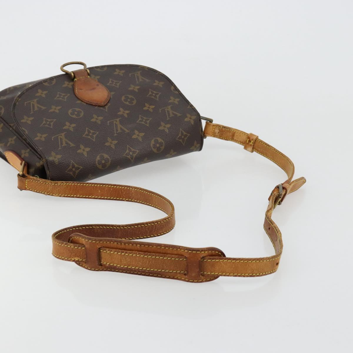 LOUIS VUITTON Monogram Saint Cloud GM Shoulder Bag M51242 LV Auth 176167